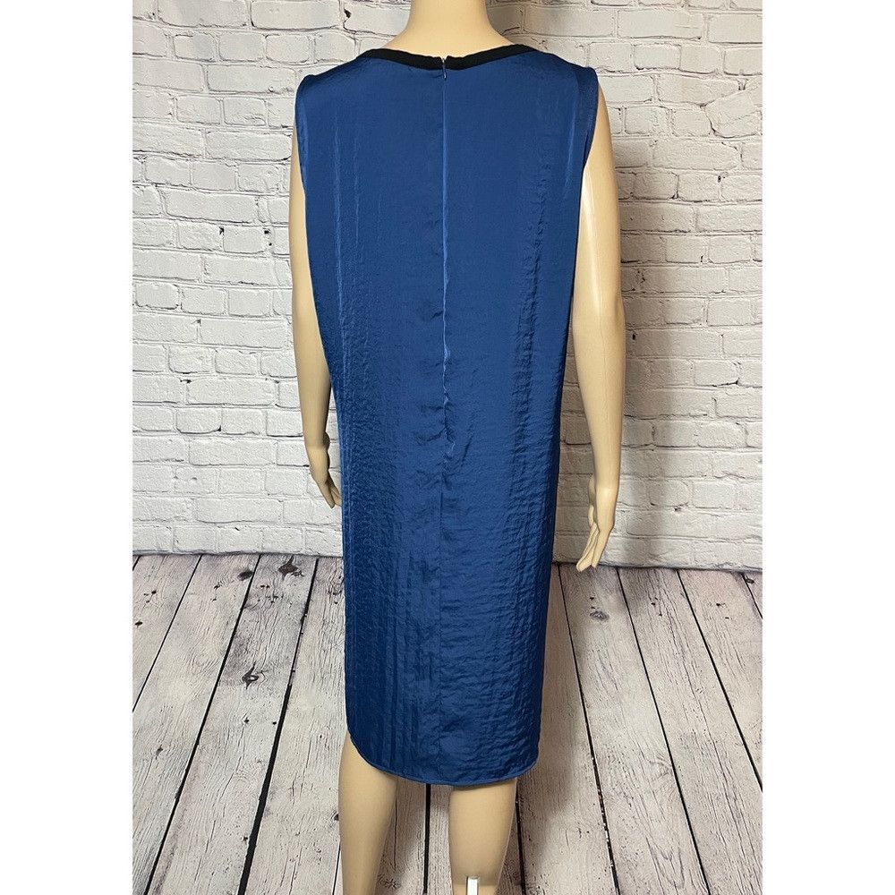 Kenneth Cole Kenneth Cole Sleeveless Blue Black Dress Size XL Size XL / US 12-14 / IT 48-50 - 4 Thumbnail
