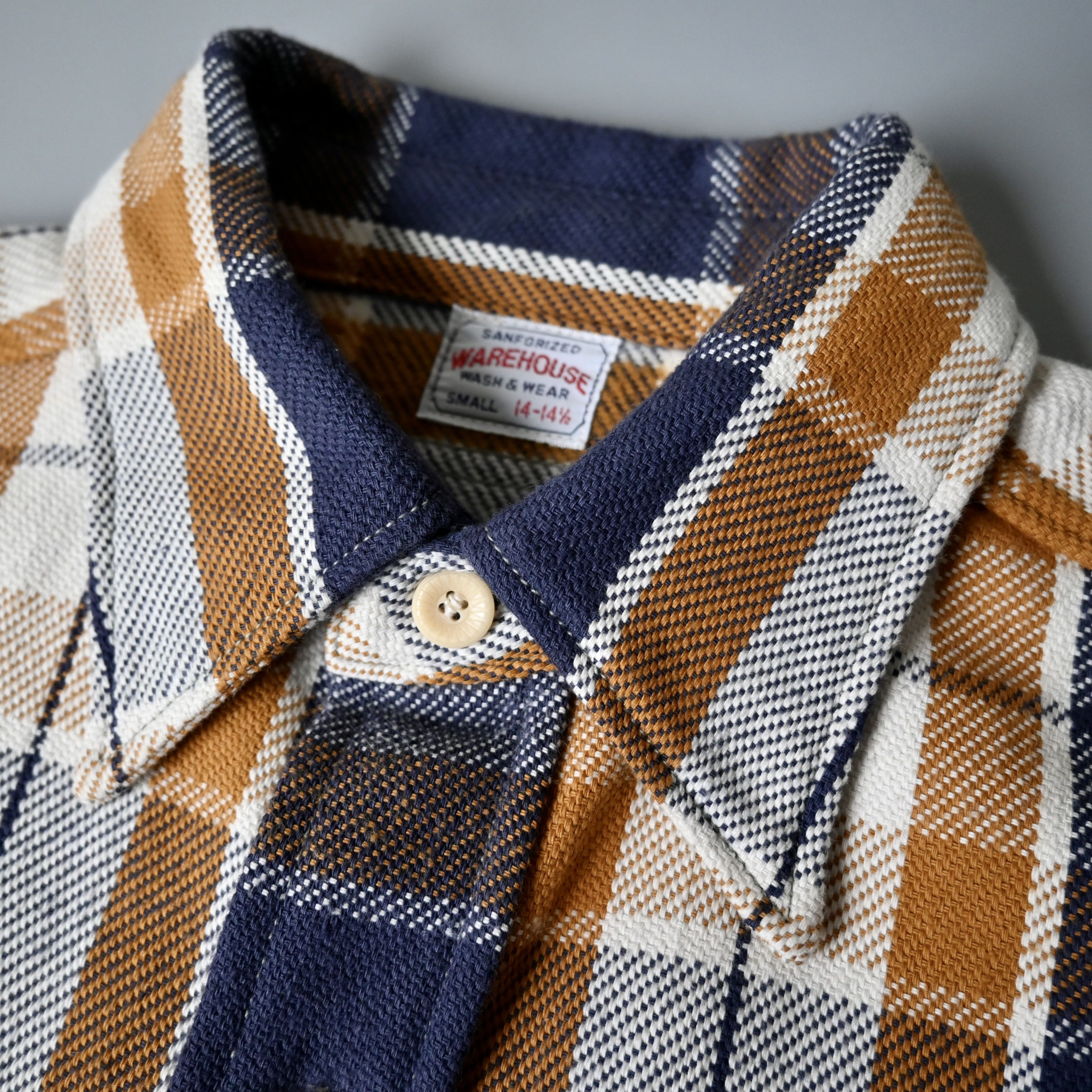 Warehouse WAREHOUSE heavy flannel shirt made in Japan, Small 14-14 1/2 Size US S / EU 44-46 / 1 - 9 Thumbnail