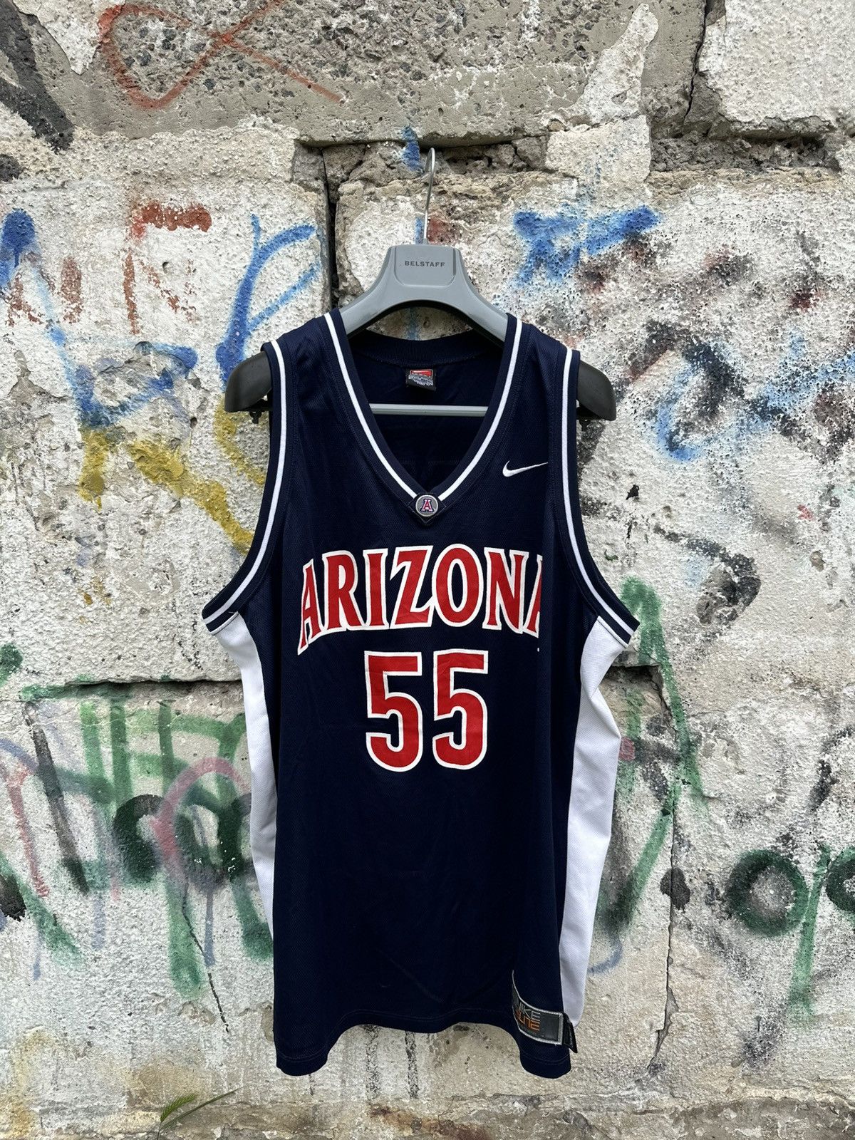 Nike × Vintage Arizona Wildcats Jersey Mens XXL Blue Nike #55 Basketball Size US XXL / EU 58 / 5 - 1 Thumbnail