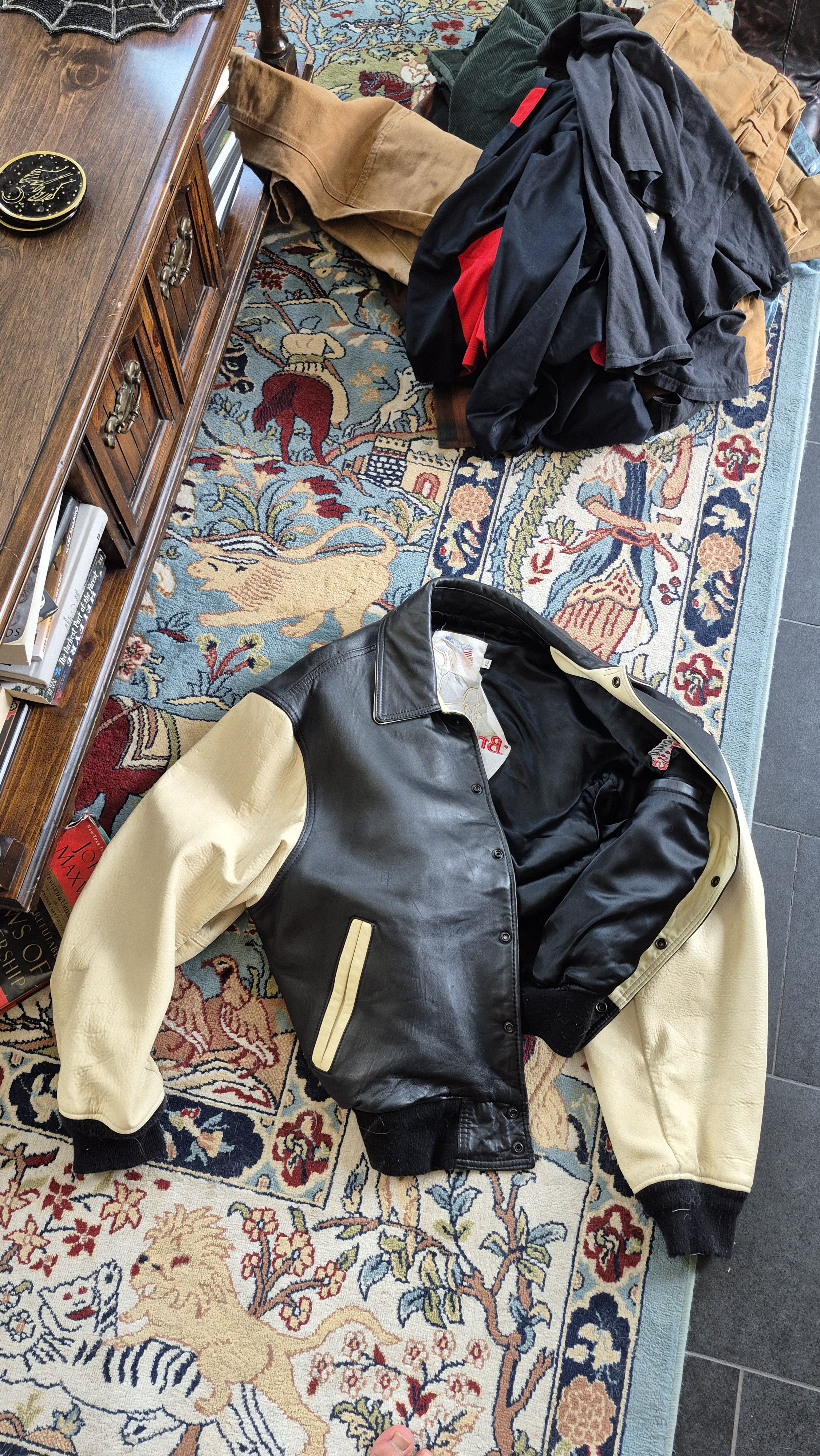 Other Bronco Billy Casino Vintage Leather Jacket Size US XL / EU 56 / 4 - 6 Thumbnail
