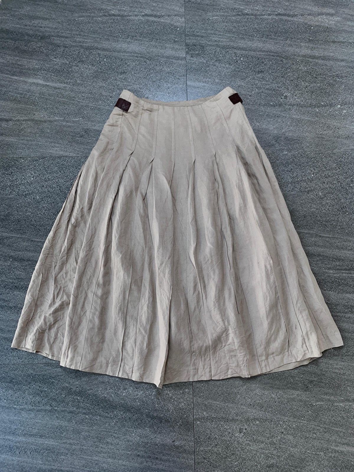 Comme des Garcons Belted Wide Skirt Size 28" / US 6 / IT 42 - 13 Thumbnail