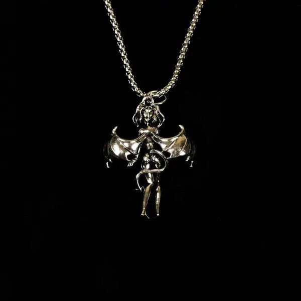 Jewelry Asamiya x Akira Demon Girl Necklace Punk Chain Size ONE SIZE - 6 Thumbnail