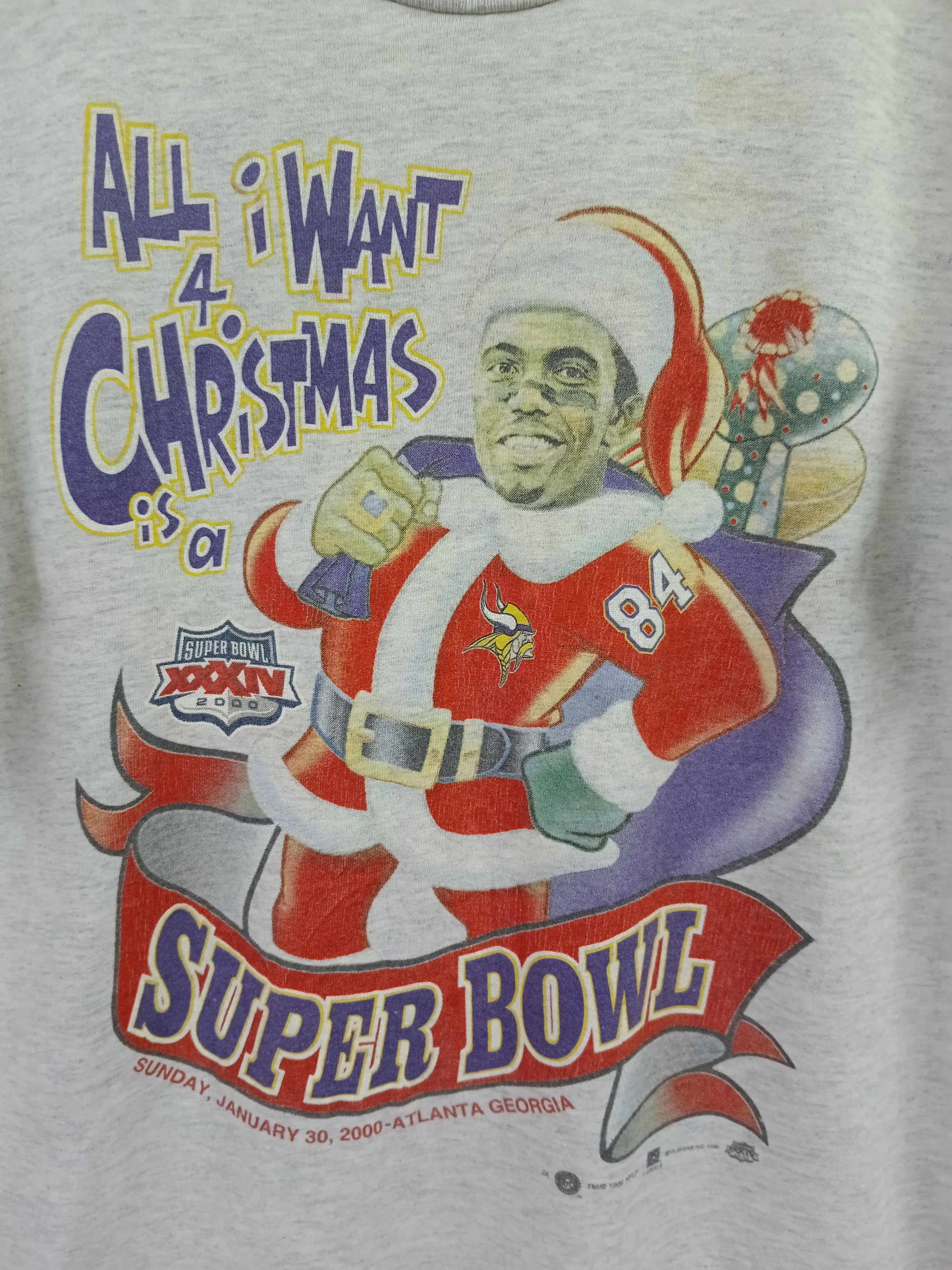 NFL × Vintage VINTAGE 90s SICK SUPER BOWL NFL SHIRT Size US M / EU 48-50 / 2 - 3 Thumbnail