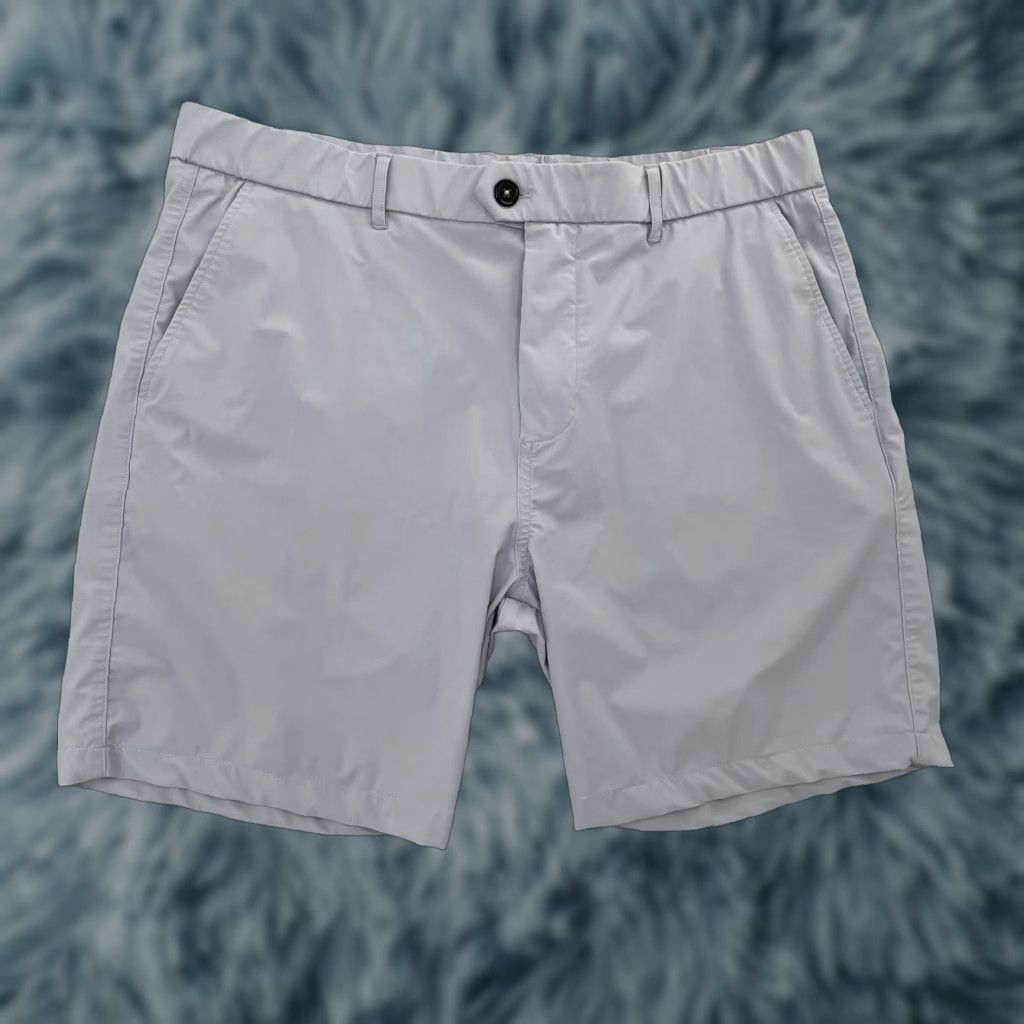 Vintage Greyson Shorts Adult 38 Light Purple Solid Performance Golf Stretch Pockets Mens Size US 38 / EU 54 - 1 Thumbnail