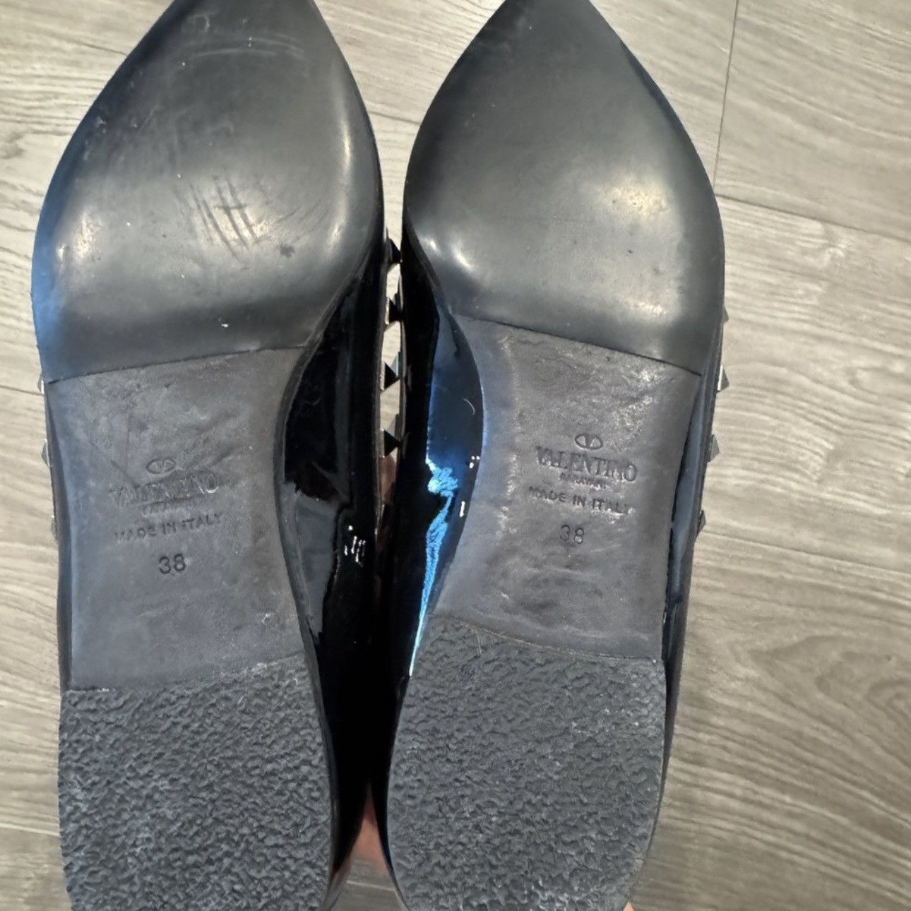 Valentino Valentino Size 38 ROCKSTUD BALLET Flats Size US 8 / IT 38 - 3 Thumbnail
