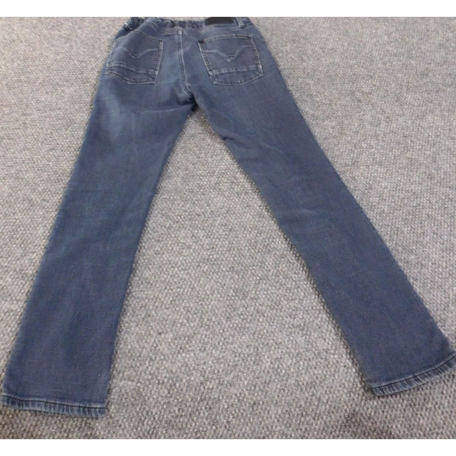 American Eagle Outfitters hudson jeans girls 16 straight stretch waist blue denim casual Size 27" / US 4 / IT 40 - 7 Thumbnail
