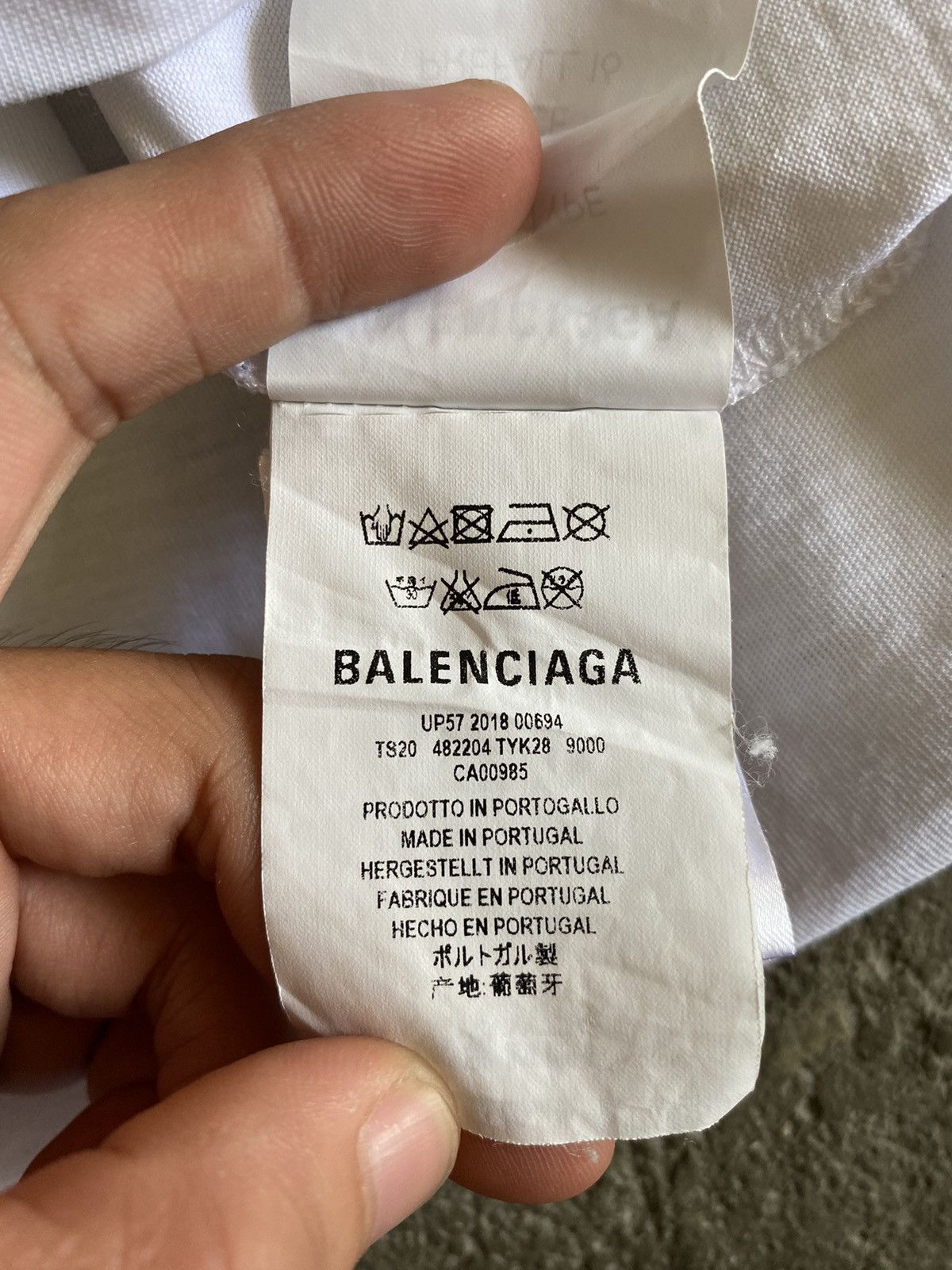 Balenciaga Balenciaga Pre-Fall ‘16 Logo Tee Size M / US 6-8 / IT 42-44 - 9 Thumbnail