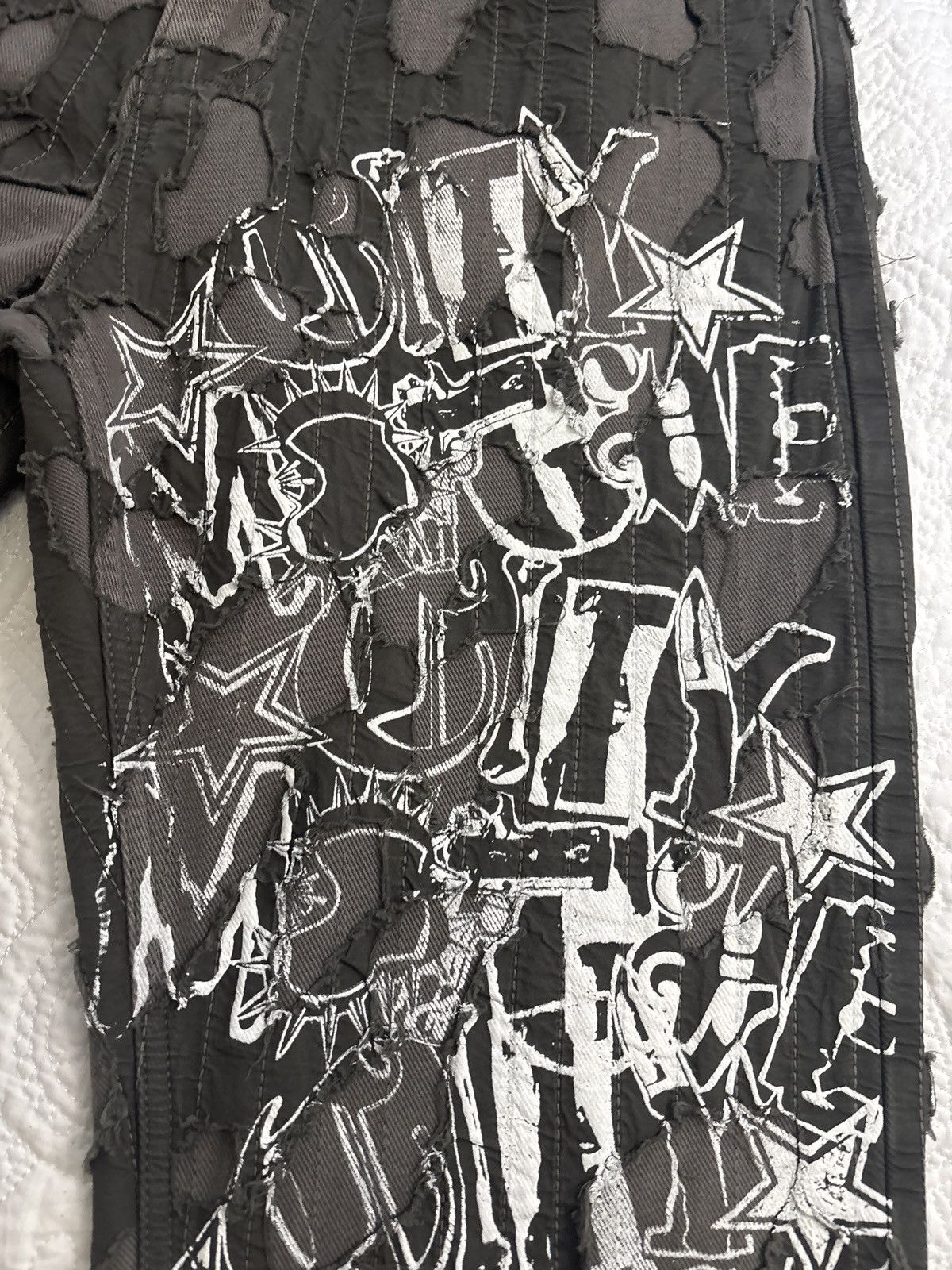 City Morgue × Revenge Revenge x City Morgue Graffiti Pants Size US 33 - 12 Thumbnail