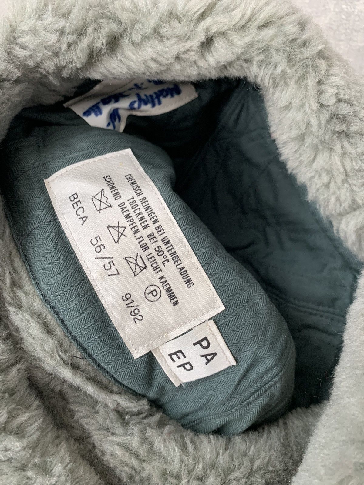 Japanese Brand × Vintage Rare y2k mohair hat ushanka fuzzy fur style Size ONE SIZE - 7 Thumbnail