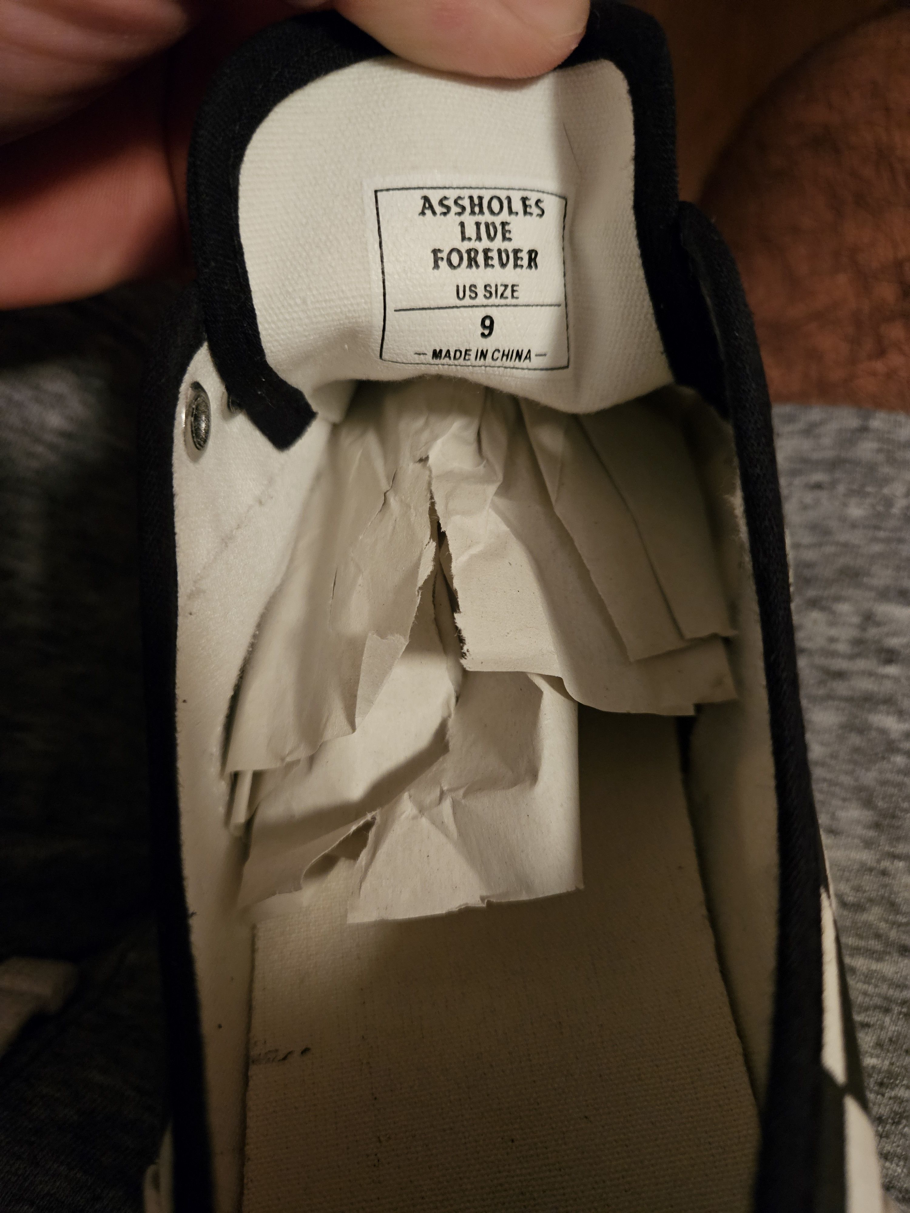 Other Assholes Live Forever Shoe Size US 9 / EU 42 - 4 Thumbnail