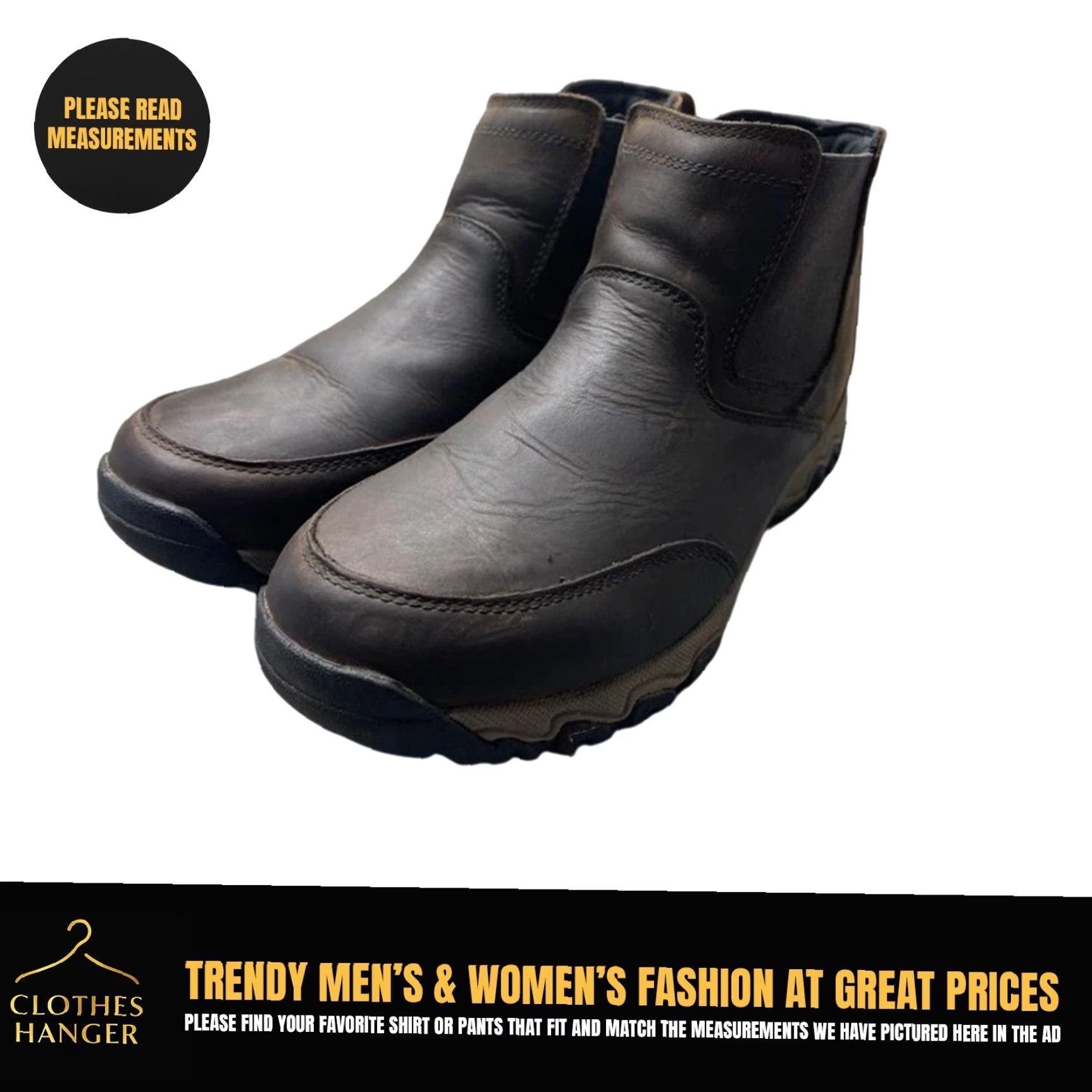 Duluth Trading Company Duluth Trading Co. Wild Boar Oiled Leather Ankle Men’s 11.5 Boots 1510 Size US 11 / EU 44 - 2 Thumbnail