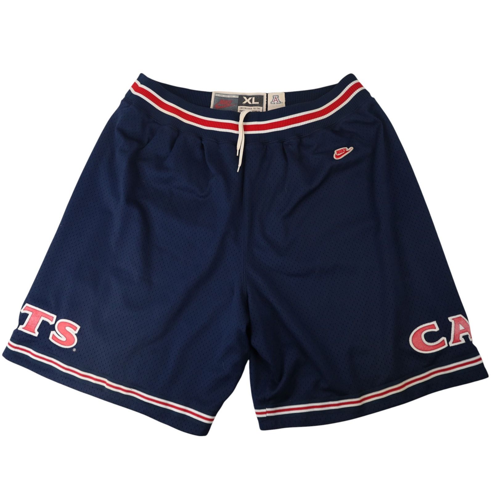 Nike × Vintage Vintage Nike Arizona Wildcats All Sewn Basketball Short Size US 38 / EU 54 - 1 Thumbnail