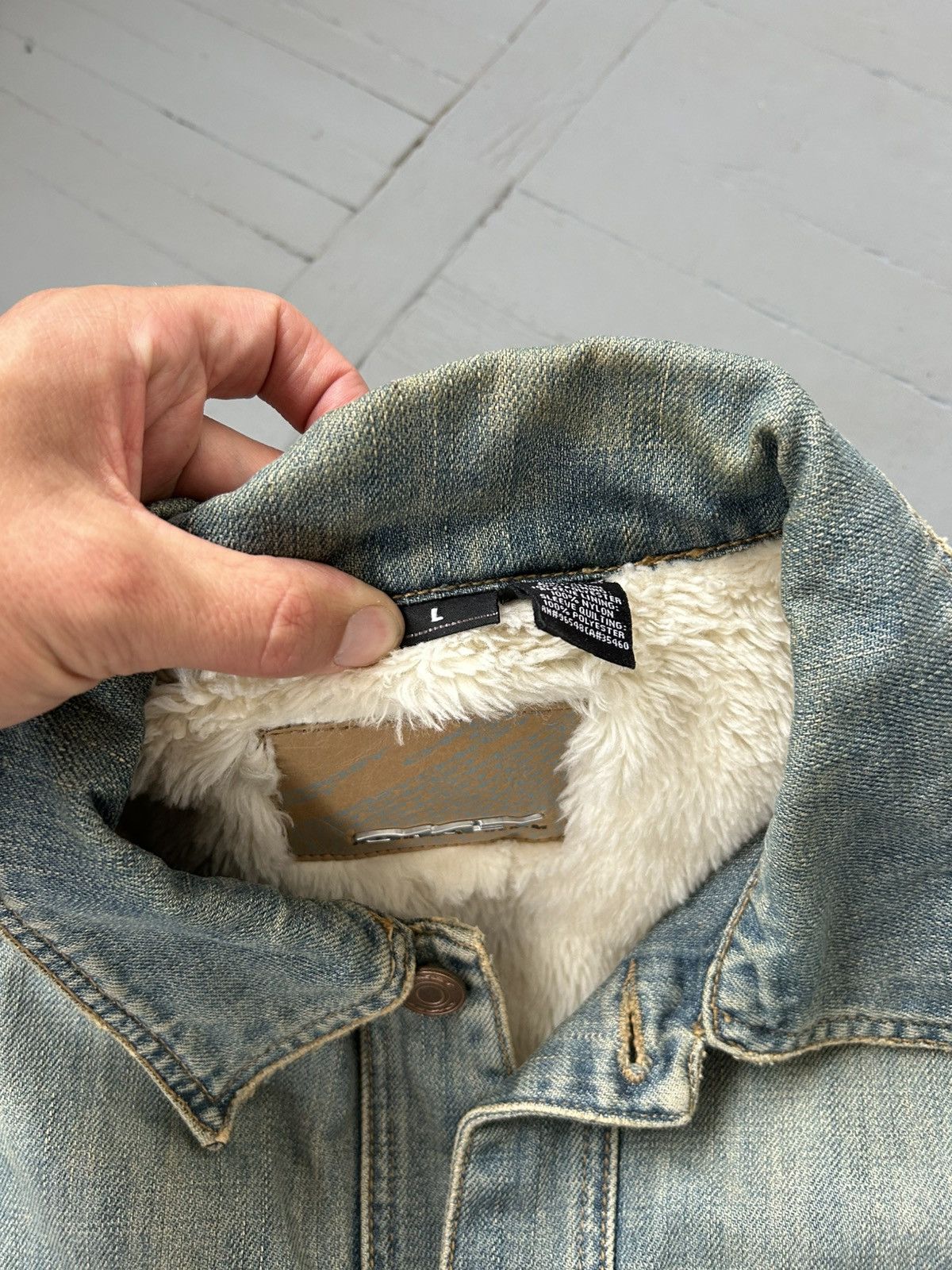 Other Oakley denim jacket with fur Size US L / EU 52-54 / 3 - 5 Thumbnail