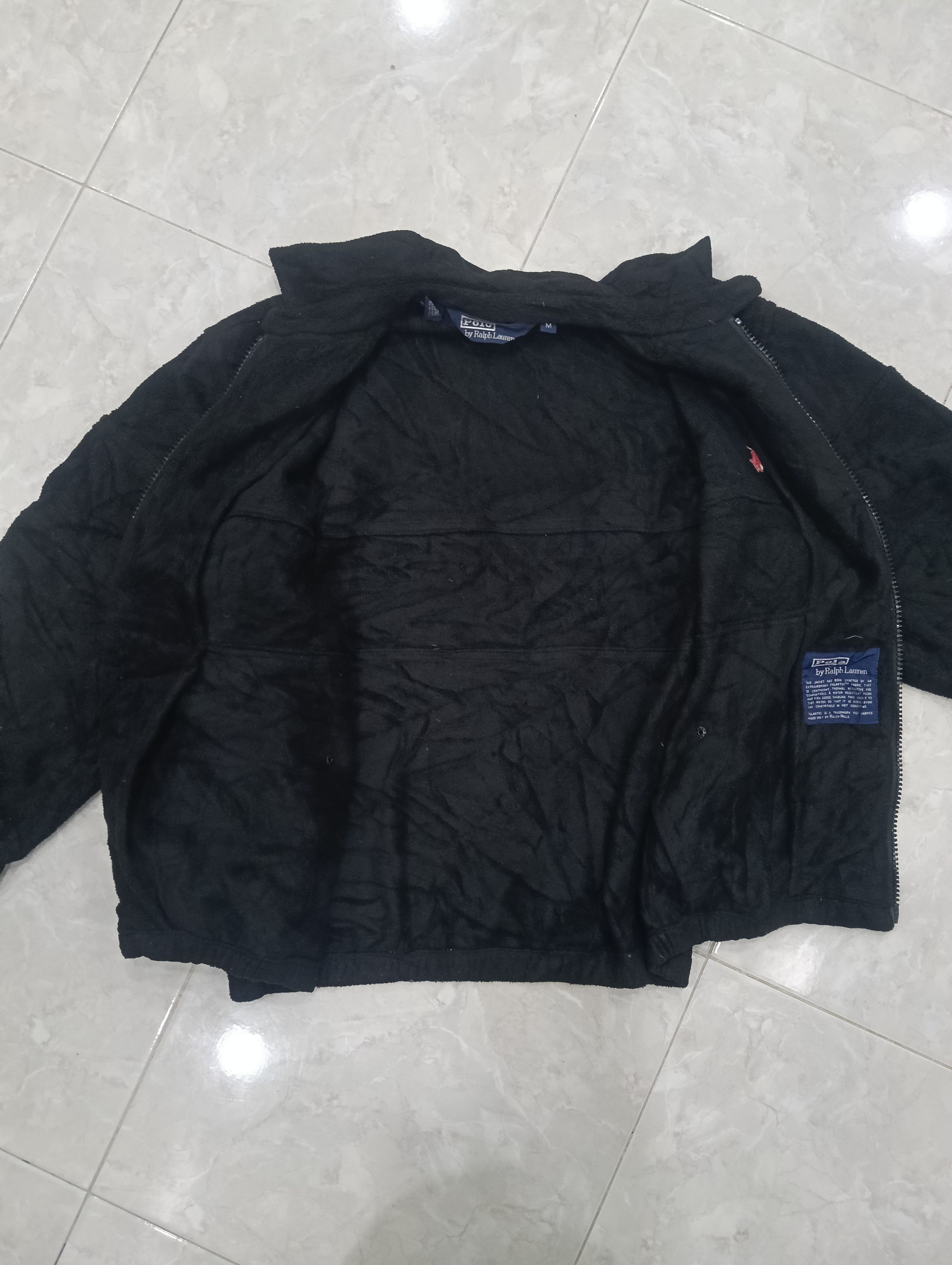 Polo Ralph Lauren Vintage Polo Ralph Lauren Bomber Fleece Jacket Size US XL / EU 56 / 4 - 5 Thumbnail
