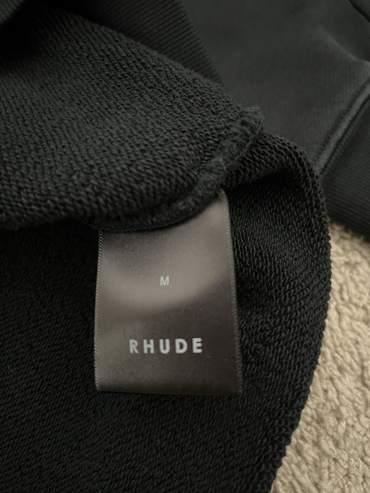 Rhude Rhude Chenille Varsity Patch Hoodie Size M Size US M / EU 48-50 / 2 - 4 Thumbnail