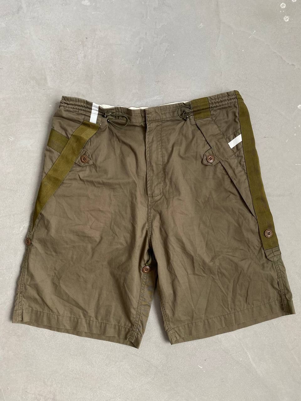 Maharishi Cotton Twill Senditionaries Utility Bermuda Shorts