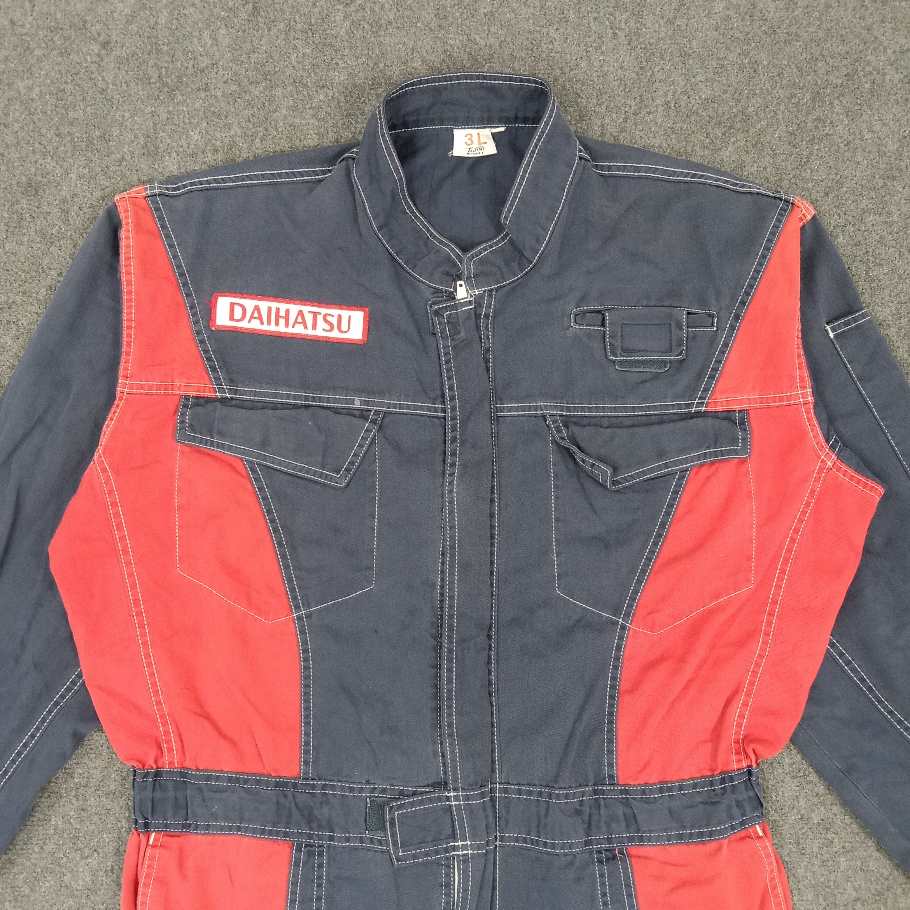 Japanese Brand × Vintage Daihatsu Japanese Motorsports Racing Coverall Jacket Size US XL / EU 56 / 4 - 5 Thumbnail