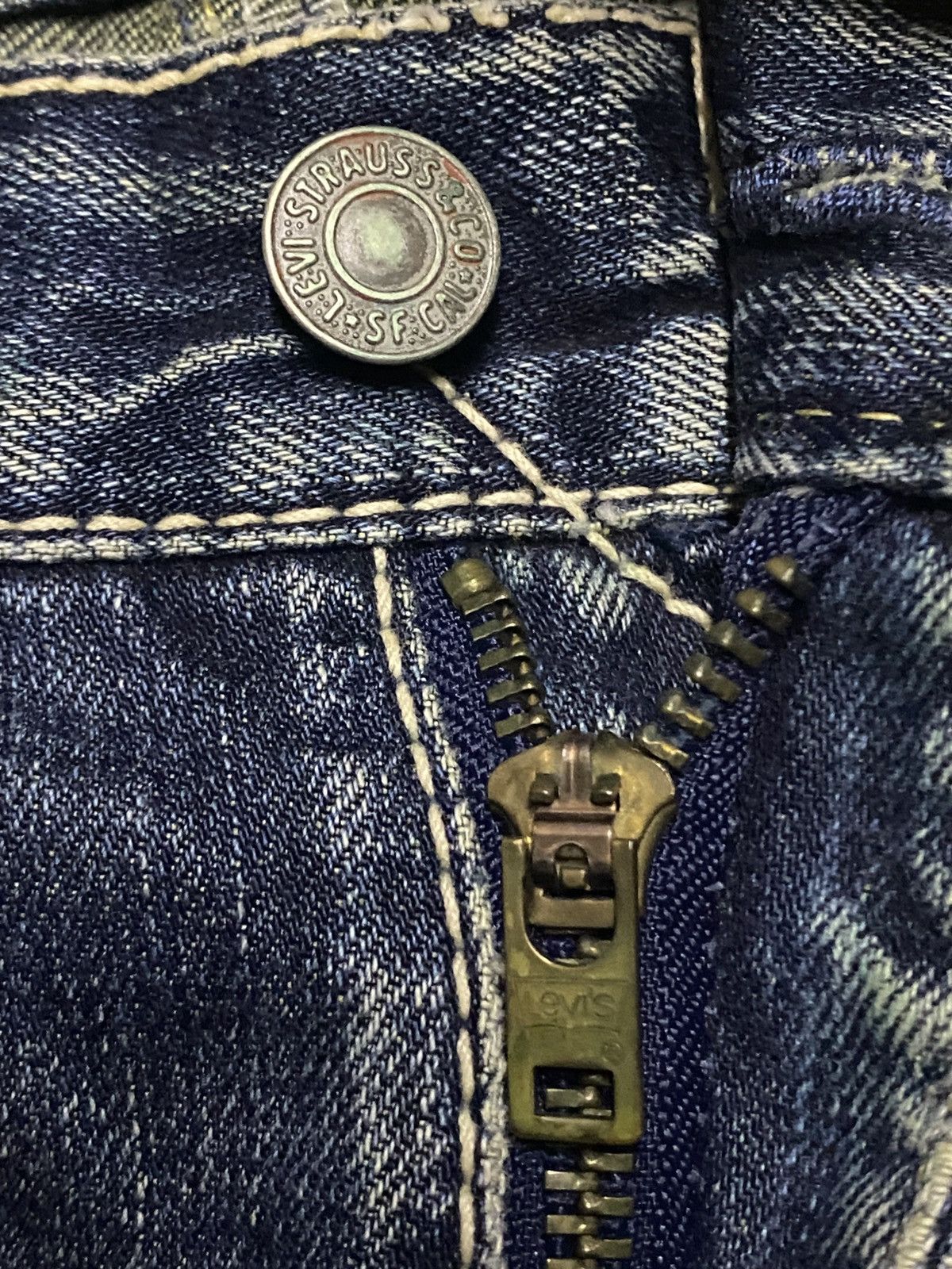 Levi's Vintage Levis 510 Mud Wash Distressed Distressed Baggy Jeans Size US 30 / EU 46 - 11 Thumbnail