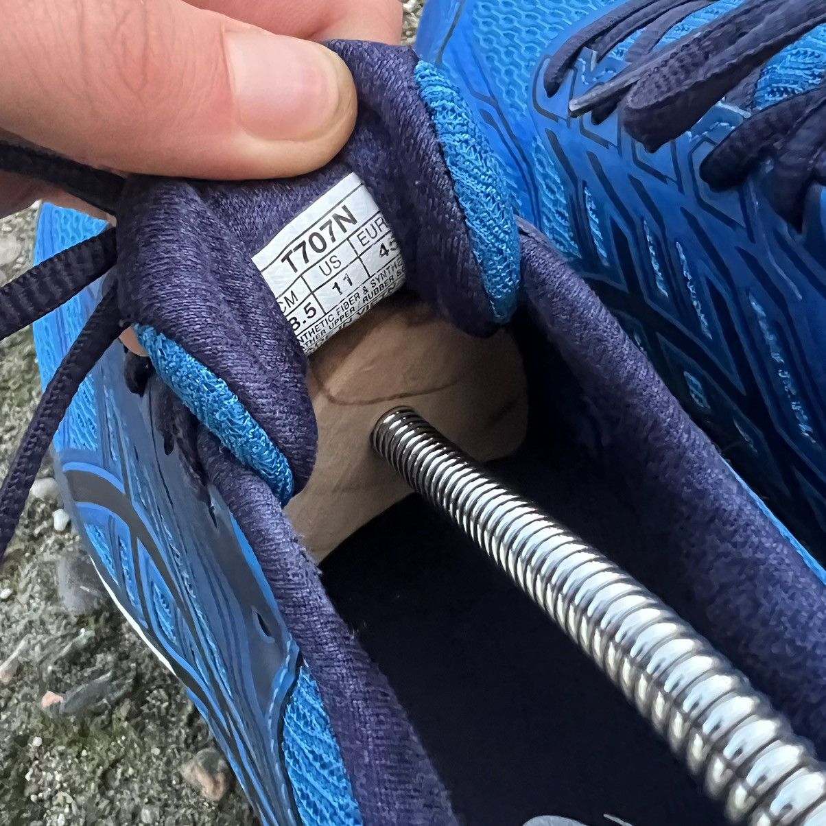Asics × Vintage Vintage ASICS Gel-1060 gorpcore sneakers Size US 11.5 / EU 44-45 - 6 Thumbnail