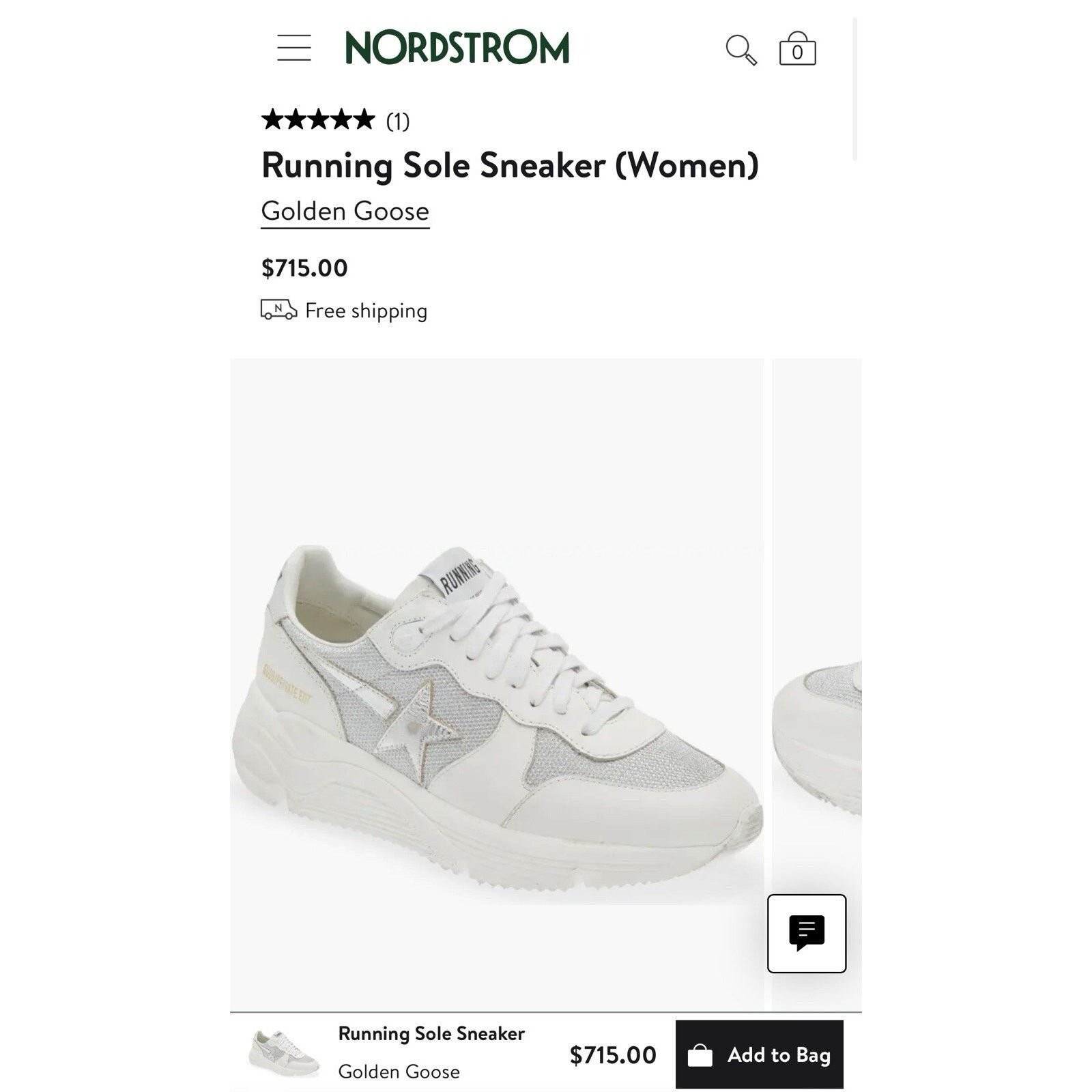 Golden Goose Golden Goose Running Sole Sneaker sz. 42 eu (12us ) Size US 12 / IT 42 - 8 Thumbnail