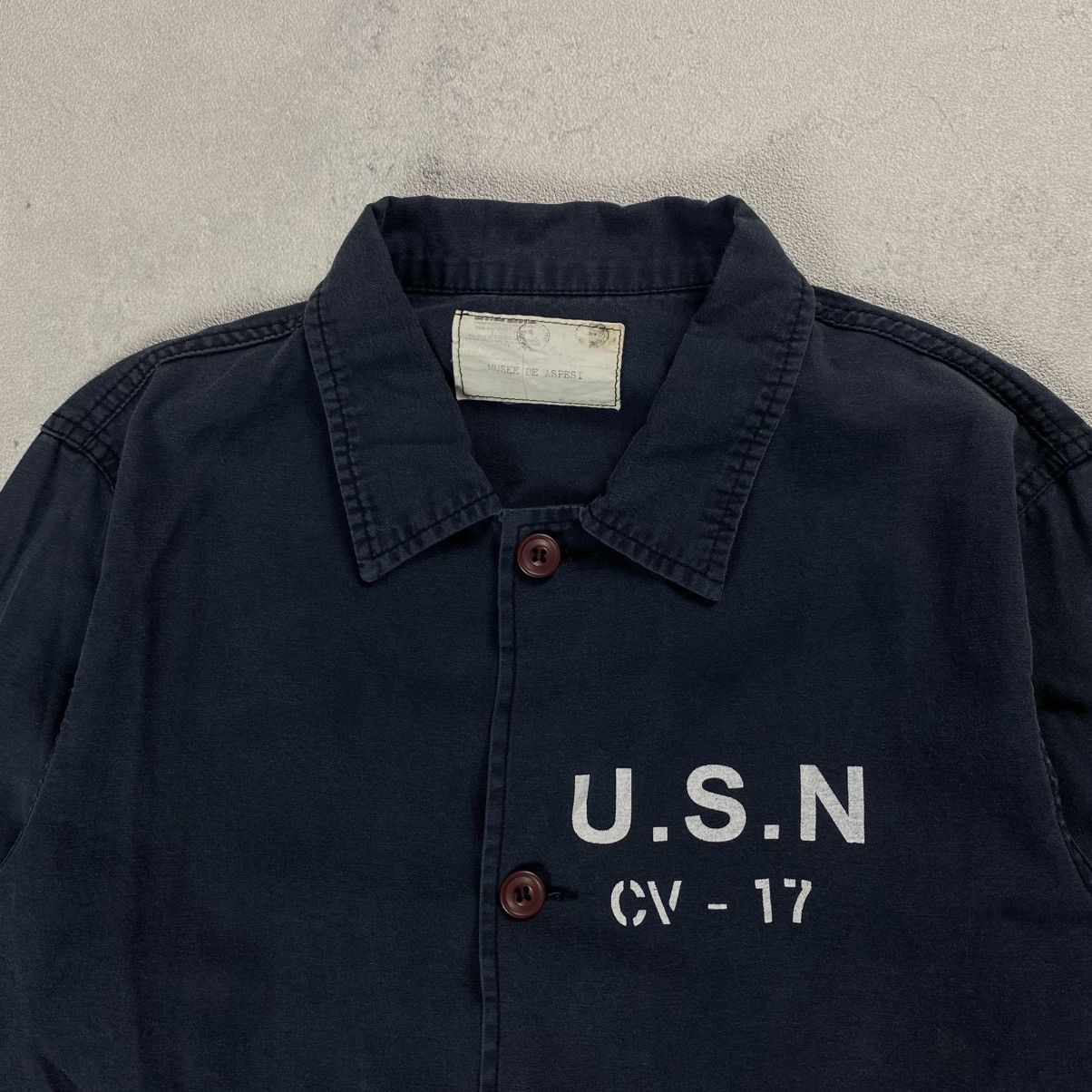 Buzz Rickson's ASPESI Blu U.S.N CV-17 Military Jacket Size US L / EU 52-54 / 3 - 12 Thumbnail