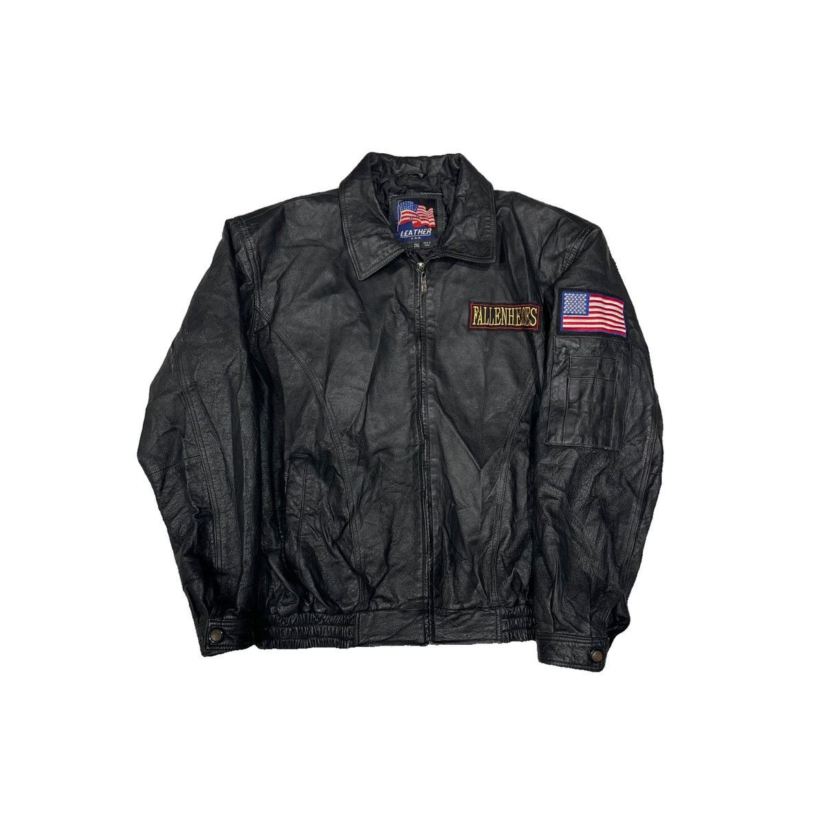 Other Leather USA Fallen Hero’s Jacket Size US XXL / EU 58 / 5 - 1 Thumbnail