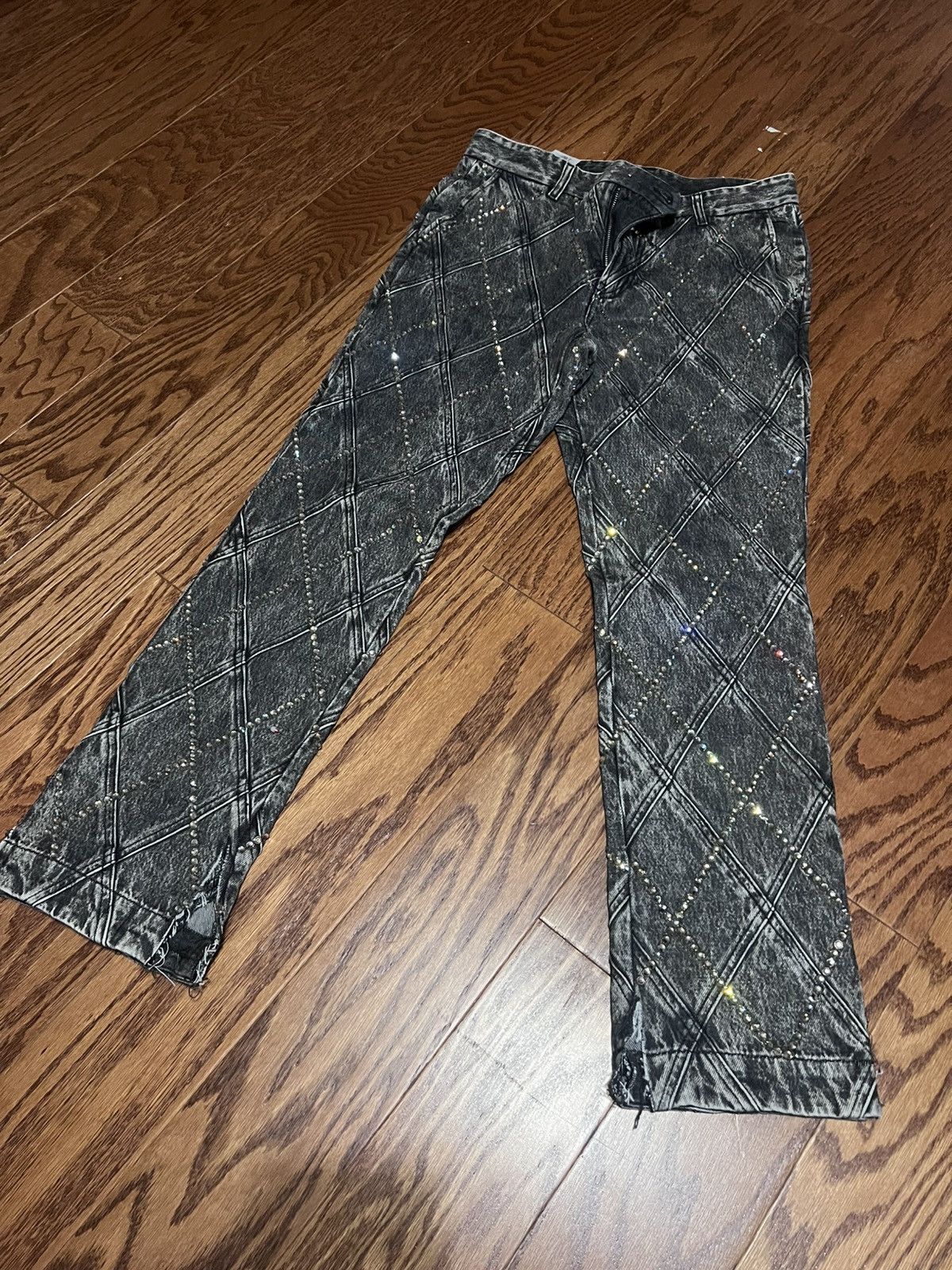 Diesel Diesel rhinestone denim jeans Size US 30 / EU 46 - 2 Thumbnail