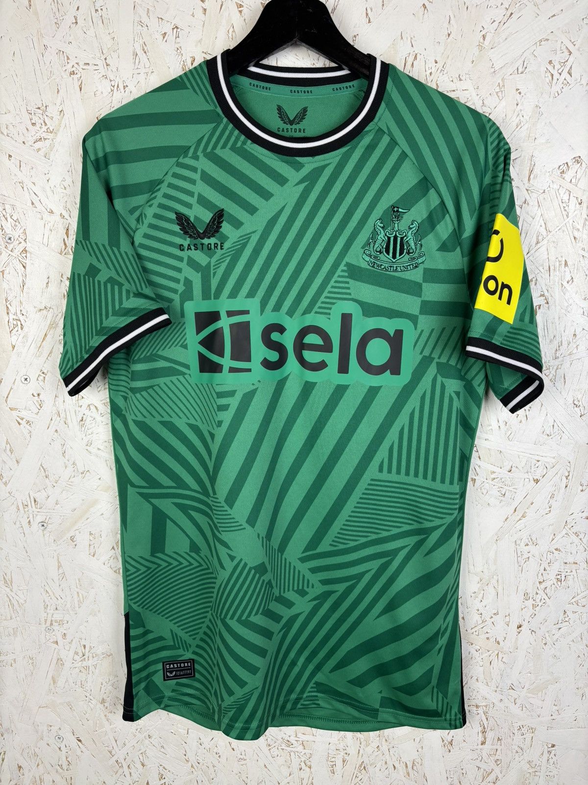 Castore Castore Newcastle United 2023/24 Away Kot Soccer Jersey S Size US S / EU 44-46 / 1 - 1 Thumbnail