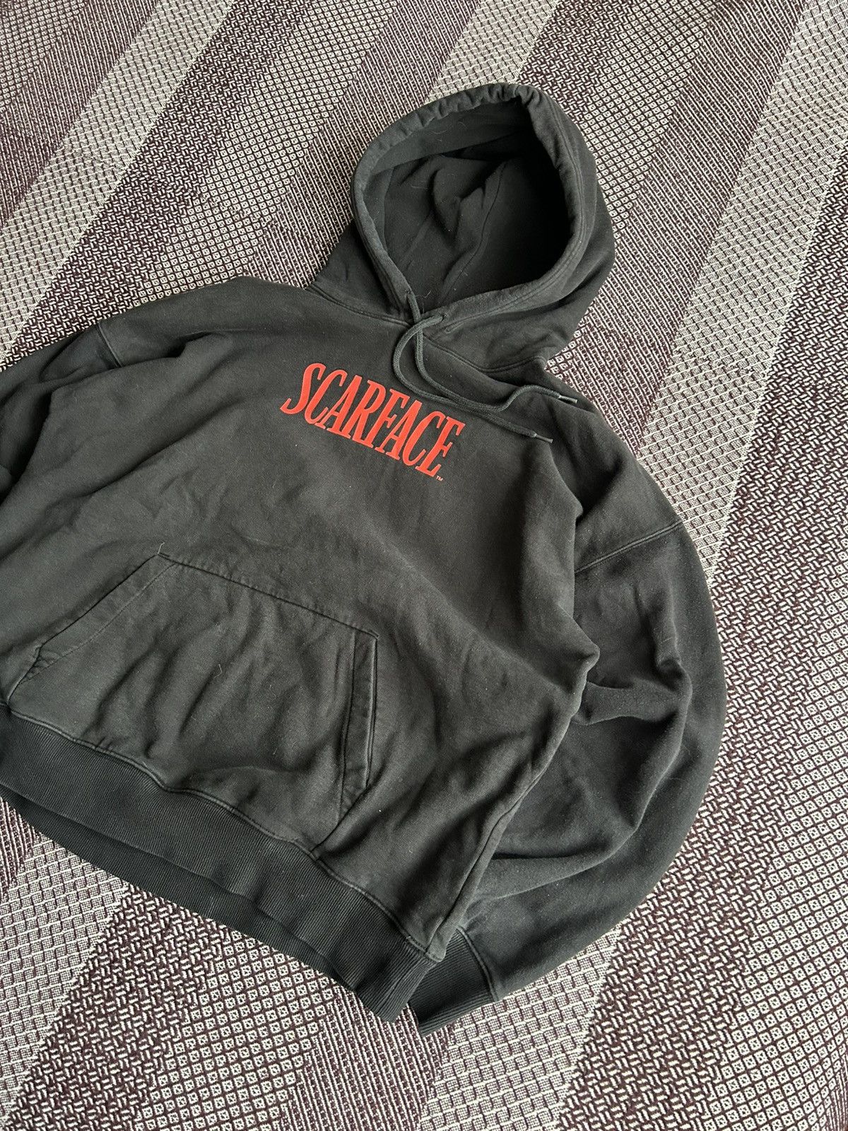 H&M Scarface x H&M Oversized Fit Hoodie Big Logo Size XL Faded Size US XL / EU 56 / 4 - 9 Thumbnail