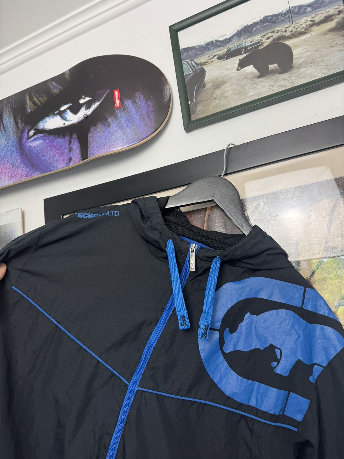 Ecko Unltd. Ecko Unltd Windbreaker Jacket Vintage Y2k Rap Big Logo Rare Size US S / EU 44-46 / 1 - 3 Thumbnail