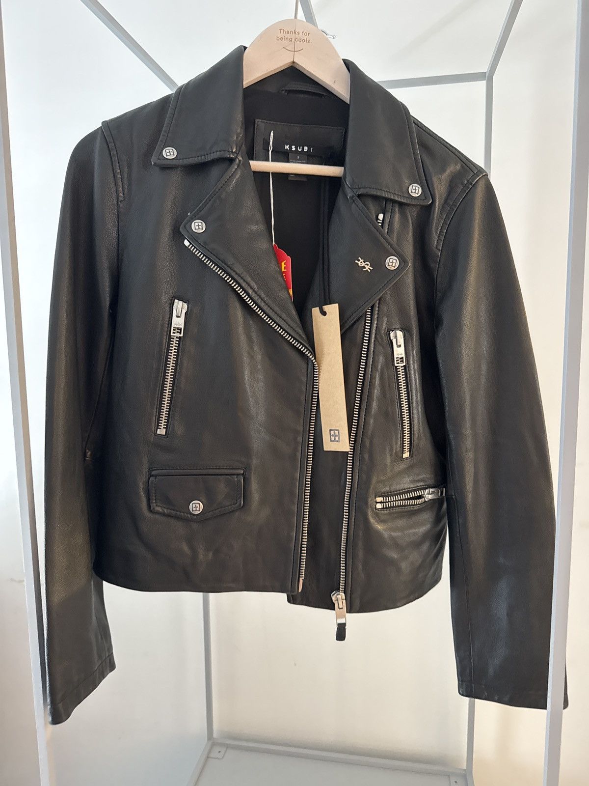 Ksubi Amplify Leather Jacket : never worn Size S / US 4 / IT 40 - 1 Thumbnail