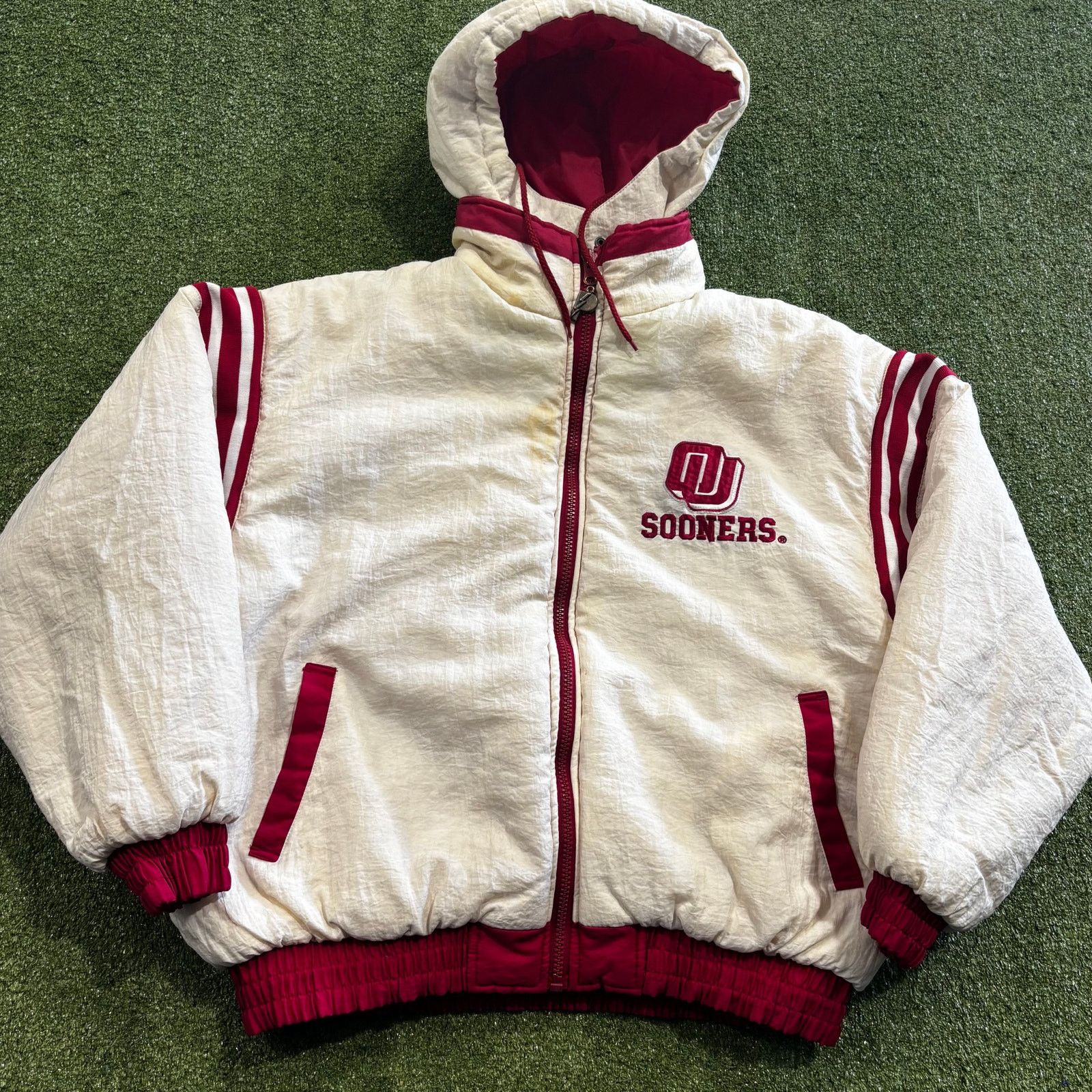 Pro Player Sick Reversible Pro Player Oklahoma Sooners Puffer jacket Size US XXL / EU 58 / 5 - 5 Thumbnail