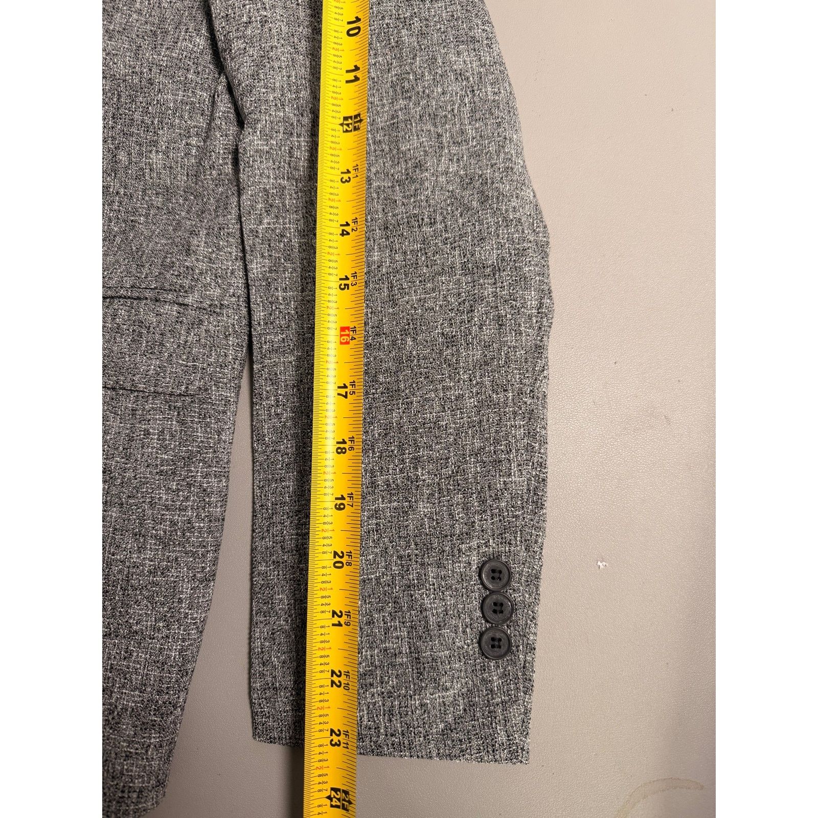 0 Proper Pair Men’s Blazer Sport Coat Jacket Gray Size XS Size US XS / EU 42 / 0 - 7 Thumbnail