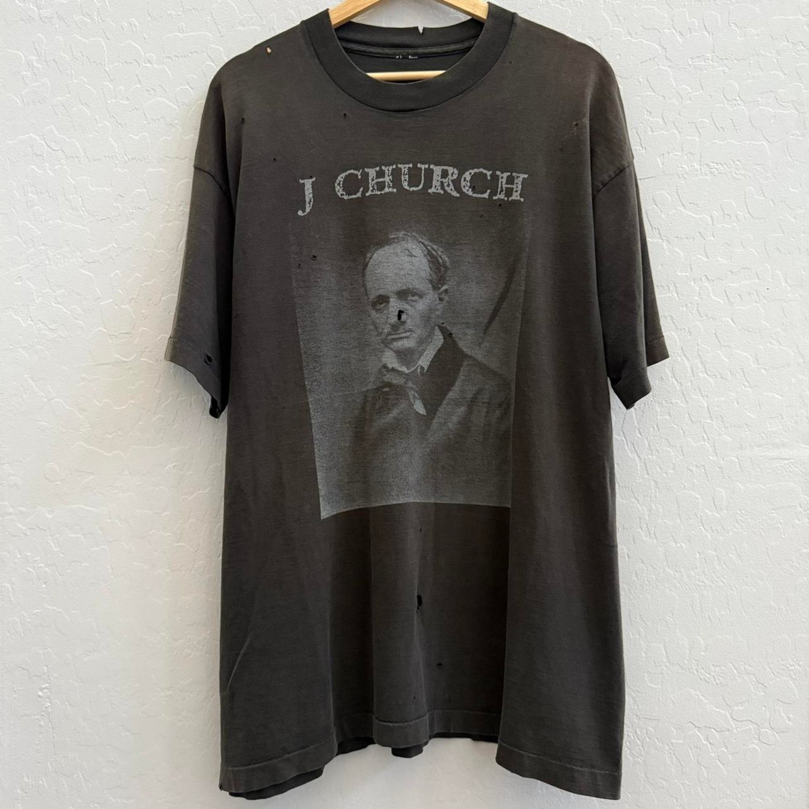 Other Vintage 90s J Church Distressed Punk Band T-Shirt Size US XL / EU 56 / 4 - 1 Thumbnail