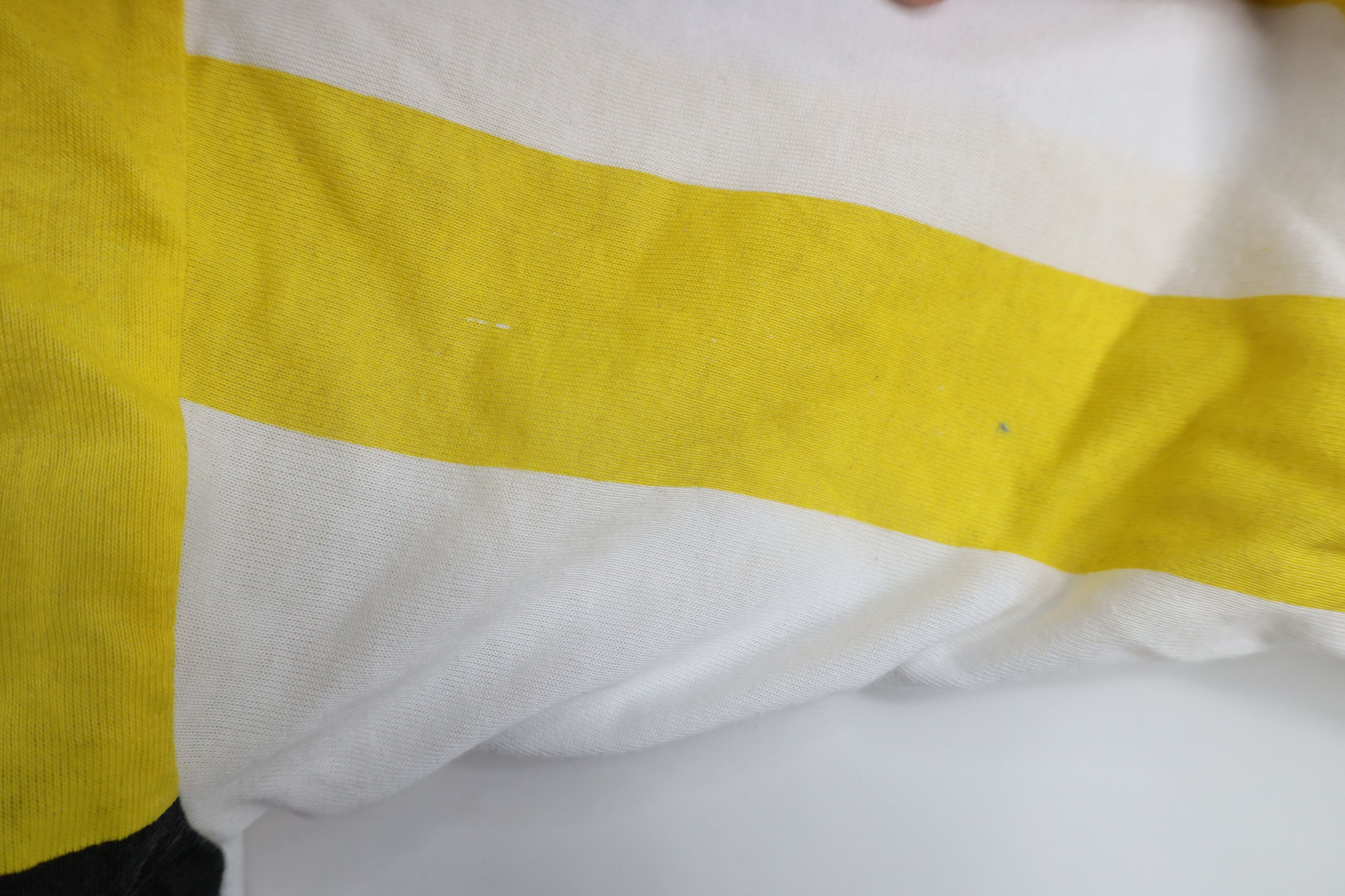 Vintage Vintage 90s Streetwear Physical Training Striped T-Shirt Size US XL / EU 56 / 4 - 12 Thumbnail