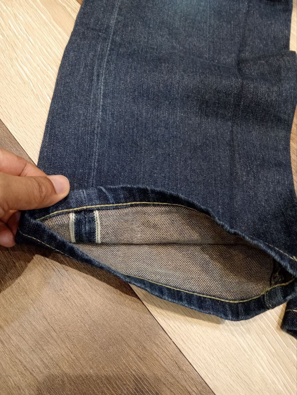 Visvim VISVIM FLUXUS SERGE DE NIMES SELVEDGE BAGGY DENIM PANTS Size US 34 / EU 50 - 5 Thumbnail