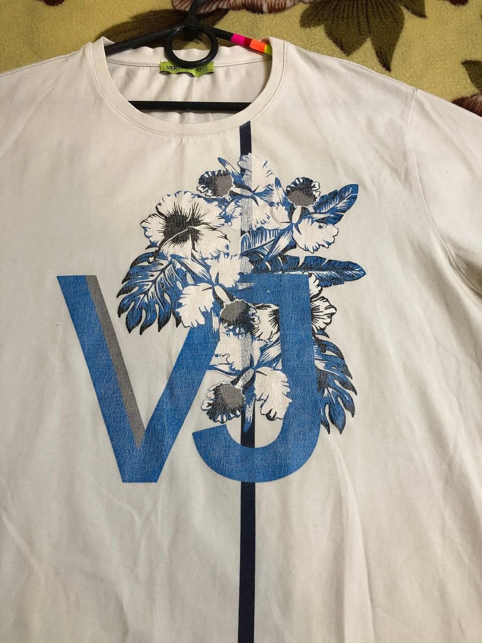 Versace Jeans Couture Luxury Versace Big Y2K Logo Short Sleeve T-Shirt Size US L / EU 52-54 / 3 - 9 Thumbnail