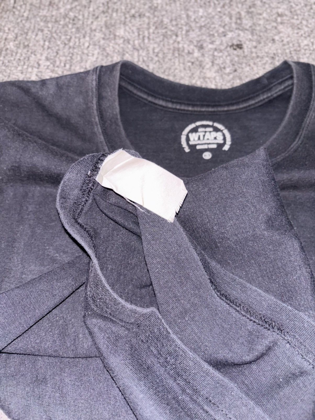 Wtaps WTAPS “LONG LIVE WTAPS” T-Shirt – Black Size US L / EU 52-54 / 3 - 7 Thumbnail