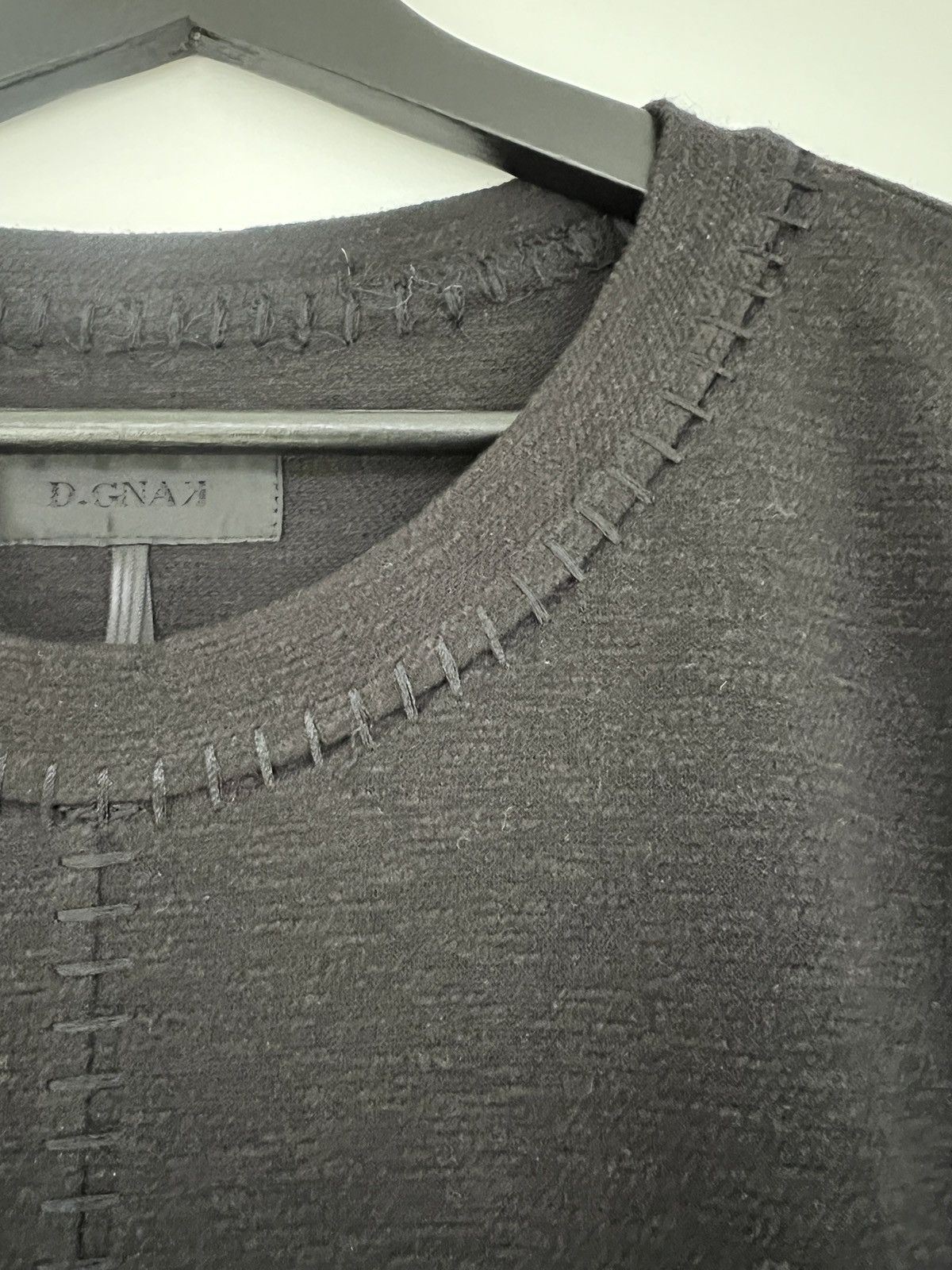 D.Gnak By Kang.D D.GNAK Longsleeve with handstitched details Size US L / EU 52-54 / 3 - 4 Thumbnail