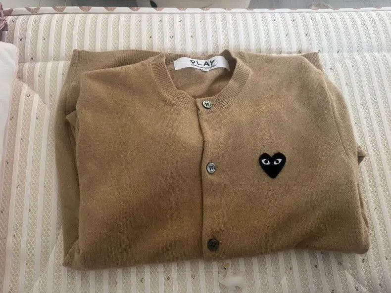 Comme des Garcons Comme Des Garcons Camel Wool Cardigan Size M / US 6-8 / IT 42-44 - 1 Thumbnail