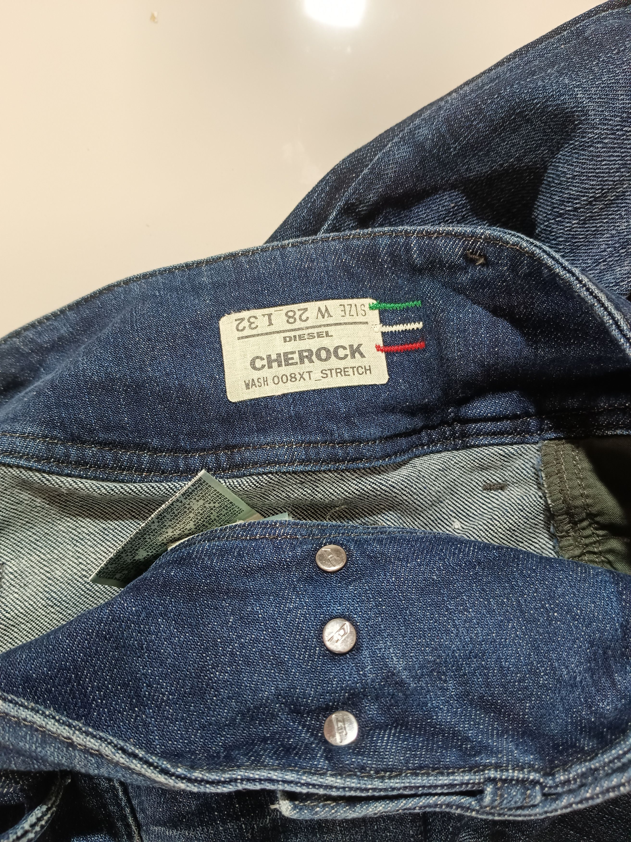 If Six Was Nine × Le Grande Bleu (L.G.B.) Vintage Flare Diesel Denim Jeans Size US 28 / EU 44 - 18 Thumbnail