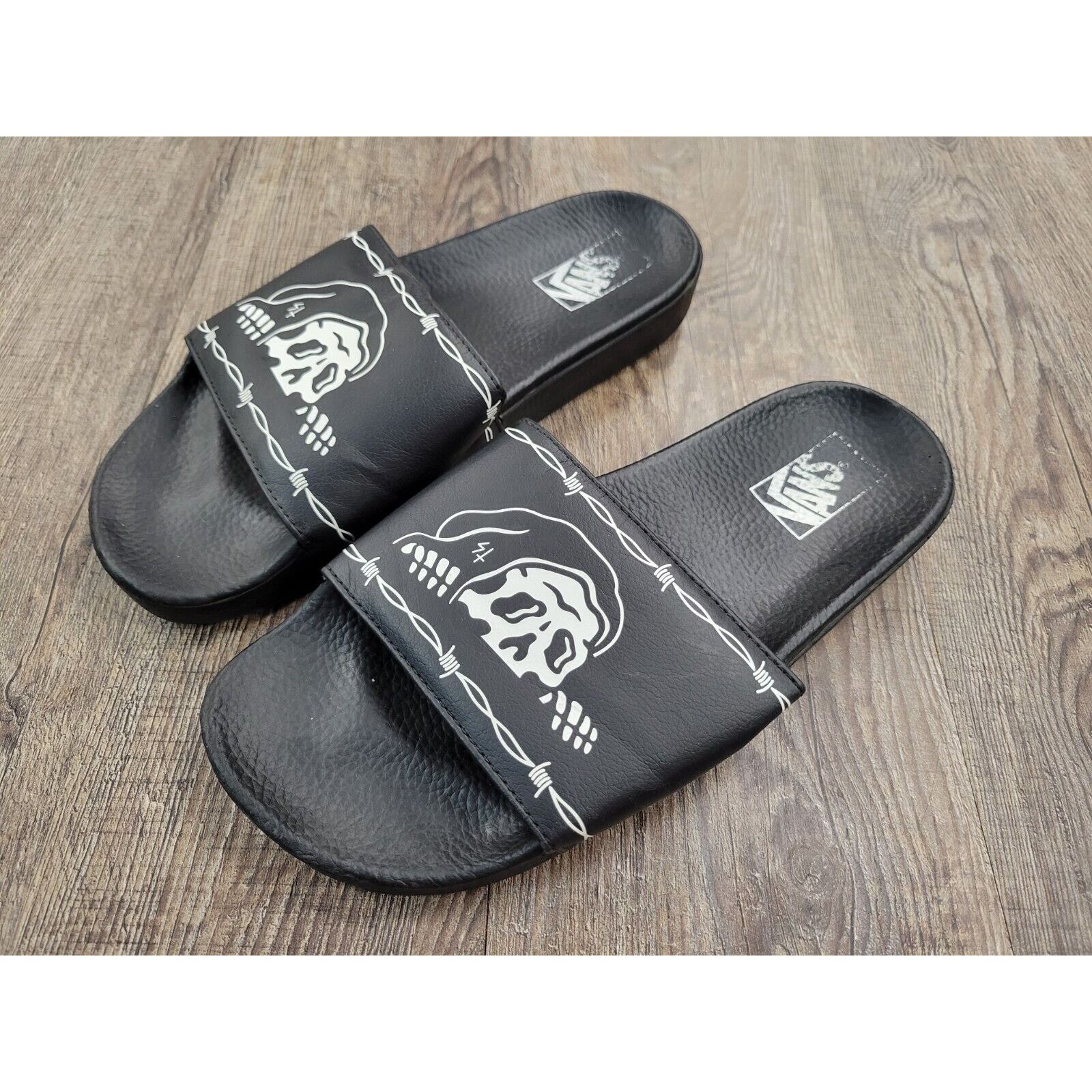 Vans x sketchy tank slides sales