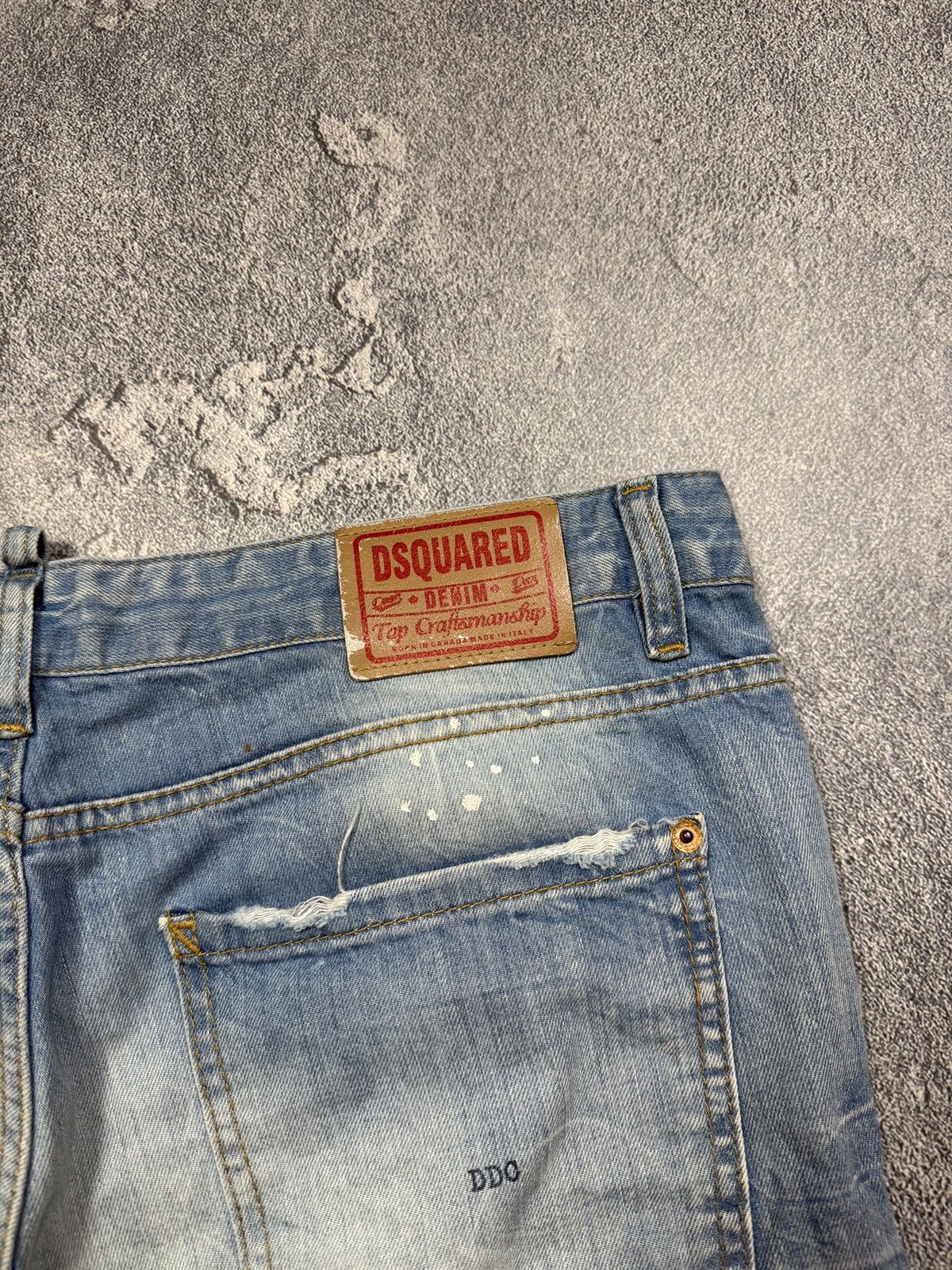 Dsquared2 Dsquared Distressed Shorts In Blue Size US 34 / EU 50 - 7 Thumbnail