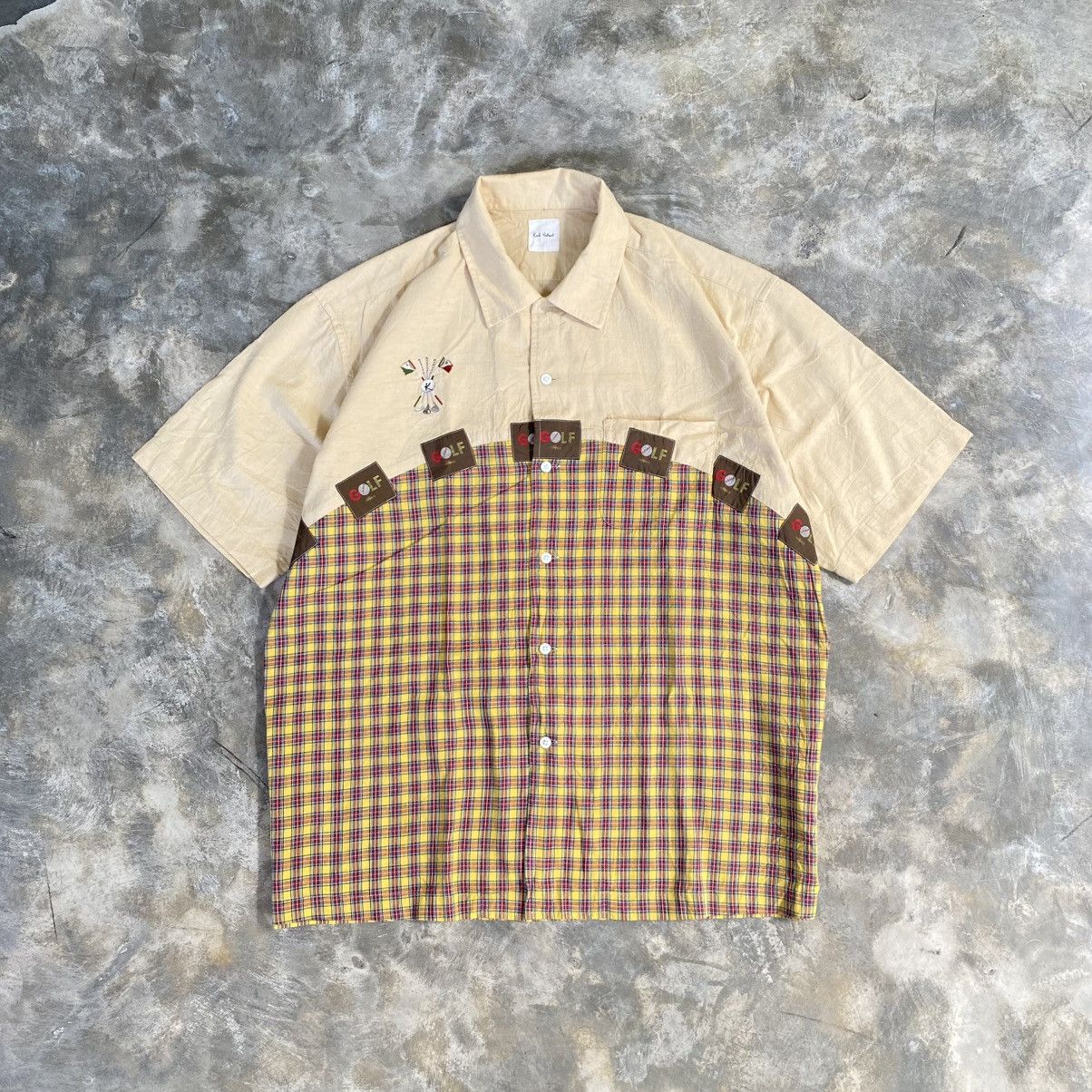 Karl Helmut Vintage Karl Helmut Golf button up Shirt Size US M / EU 48-50 / 2 - 1 Thumbnail