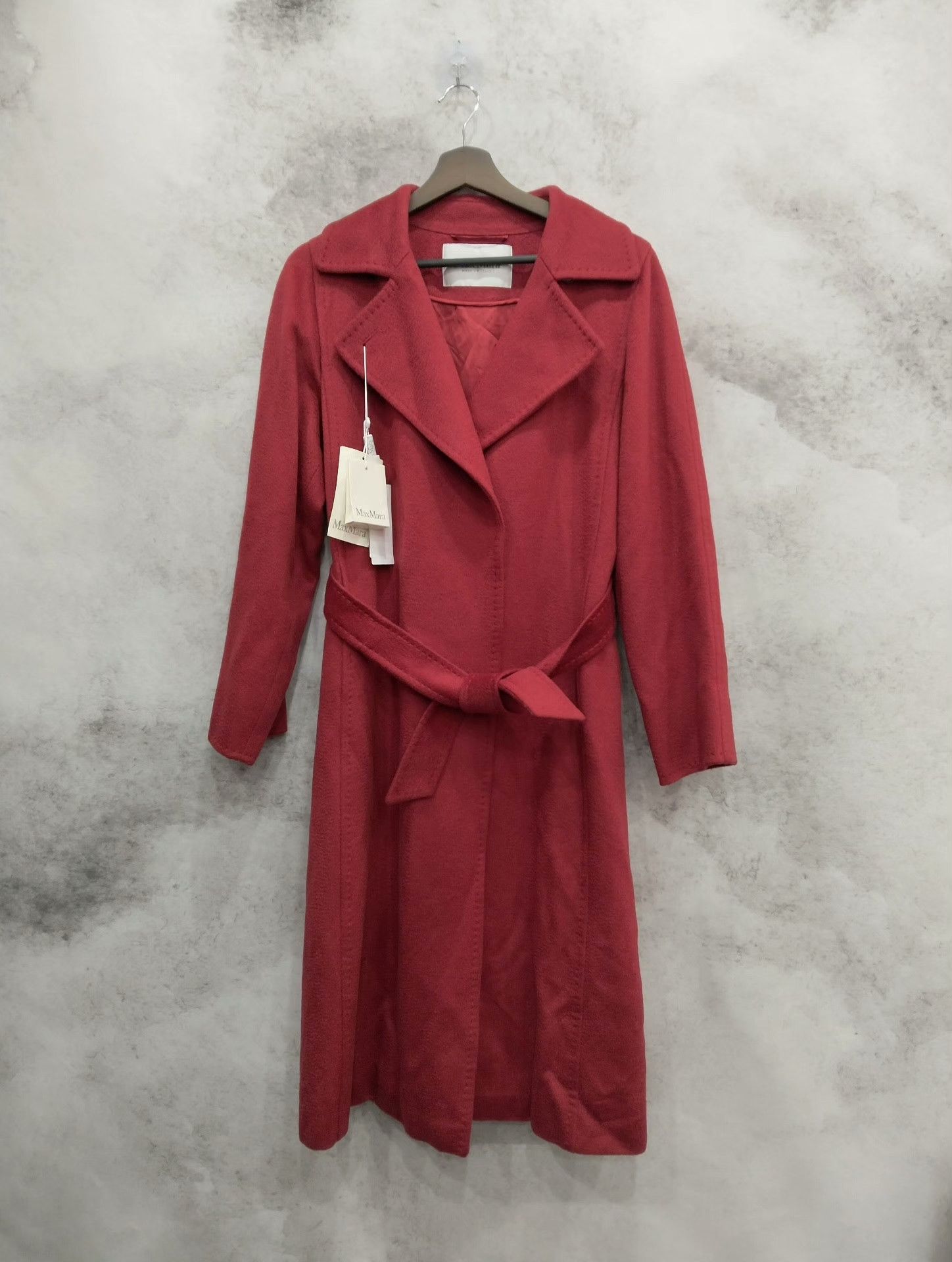 Max Mara Max Mara Red Coat 38 Women Size S / US 4 / IT 40 - 1 Thumbnail