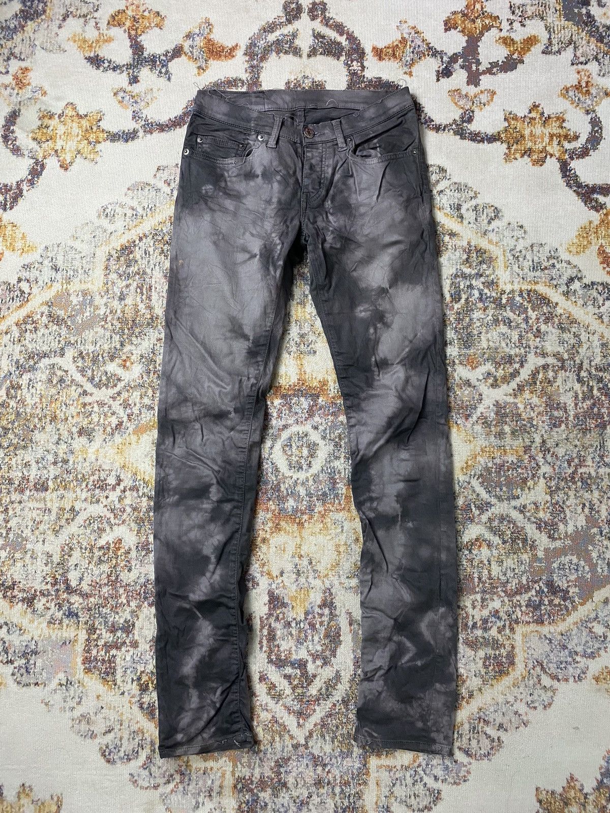 image of Hysteric Glamour Skinny Jeans in Black, Men's (Size 28)