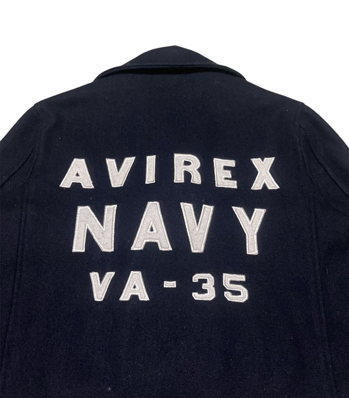 Avirex VINTAGE AVIREX DOUBLE BREASTED WOOL DOUBLE COLLAR JACKET Size US M / EU 48-50 / 2 - 8 Thumbnail