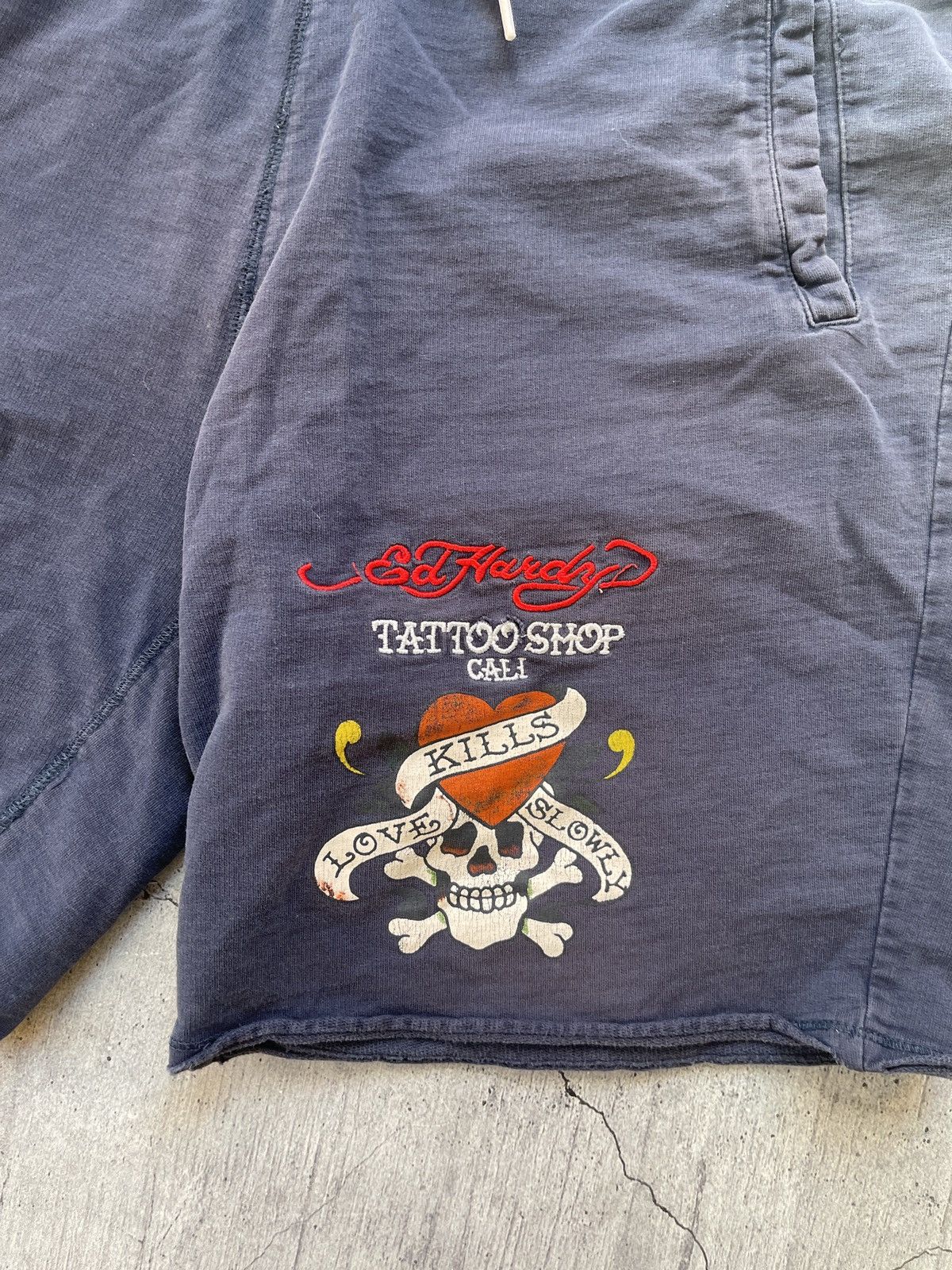 Other Y2K Edhardy Shorts Tattoo Gothic vintage Size US 35 - 4 Thumbnail