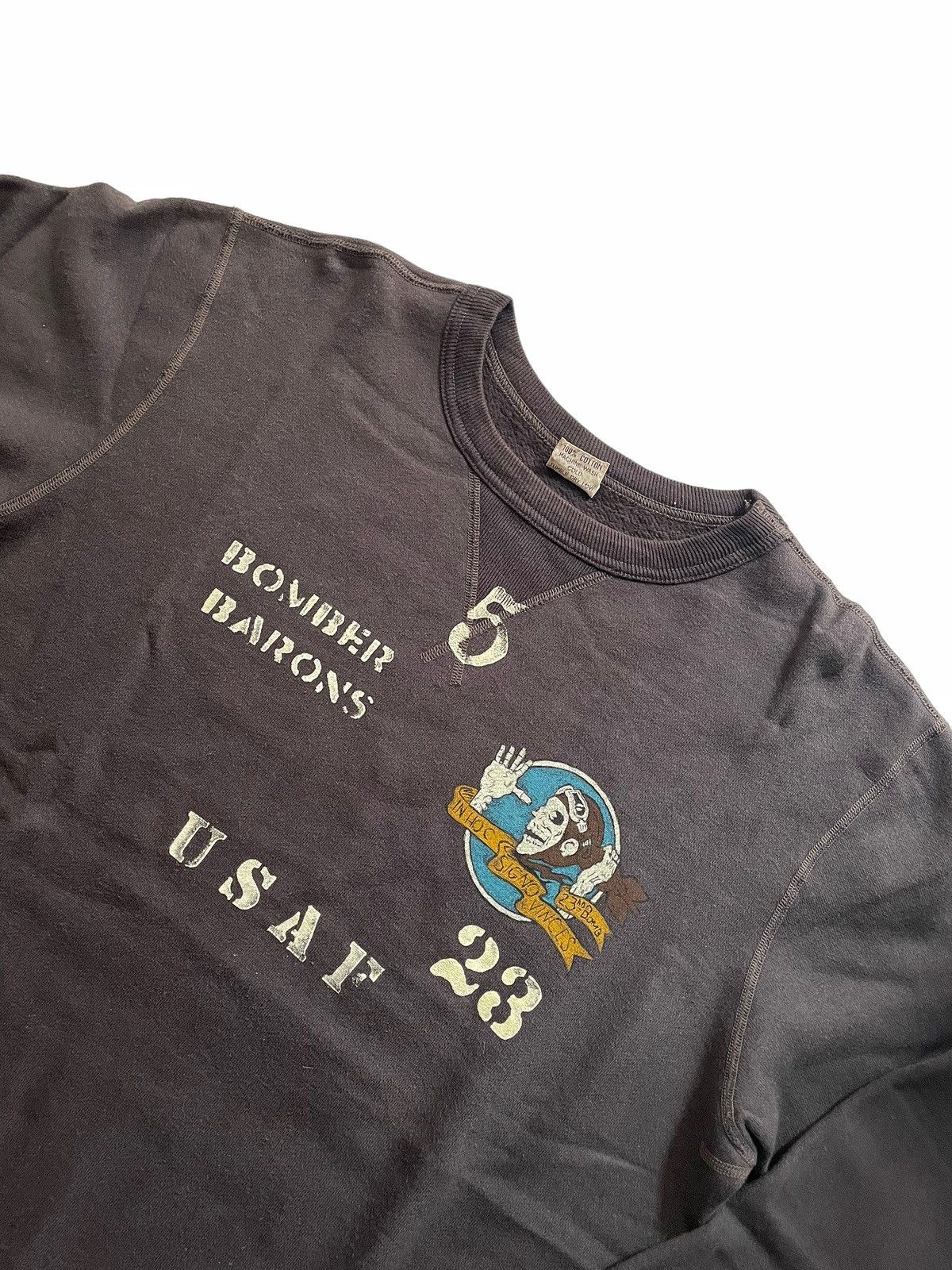 Buzz Rickson's Buzz Rickson's Sportswear Heavy Sweatshirt Bomber Barons Size US L / EU 52-54 / 3 - 3 Thumbnail