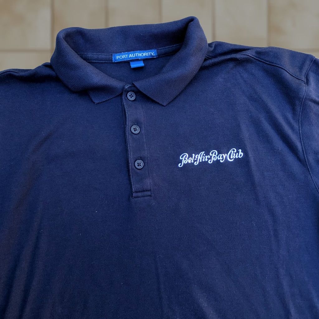 Port Authority VTG Port Authority Bel Air Bay Club Polo Shirt Men Medium Blue Los Angeles Polo Shirt Mens Medium Blue Bay Club Bel Air Size US M / EU 48-50 / 2 - 1 Thumbnail